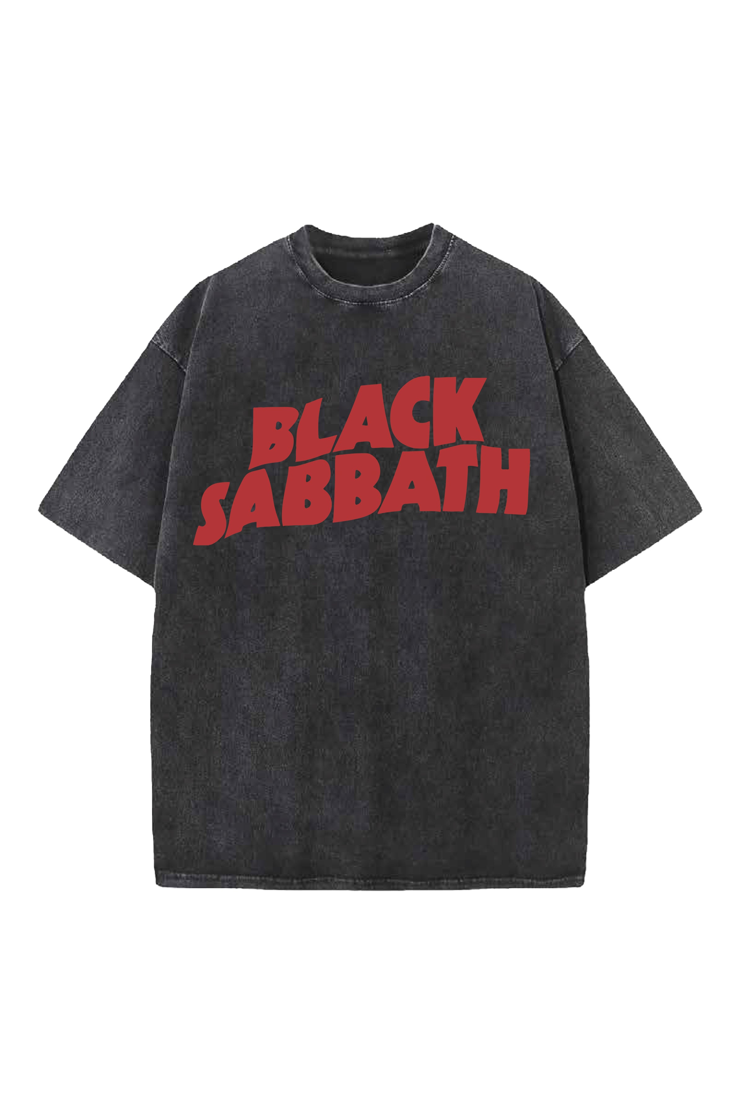 Black Sabbath Designed Oversized T-shirt