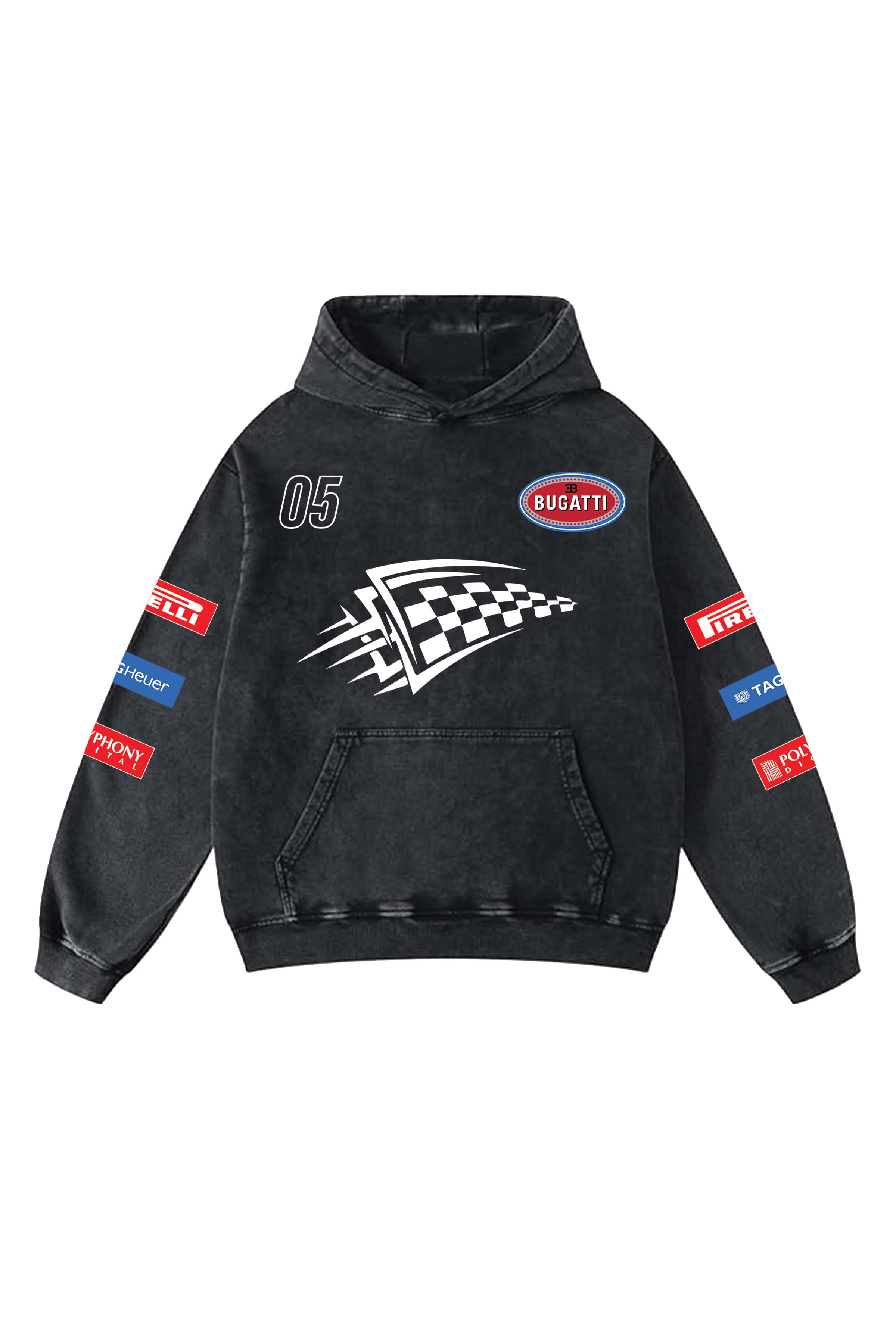 Bugatti  Designed Oversized Hoodie