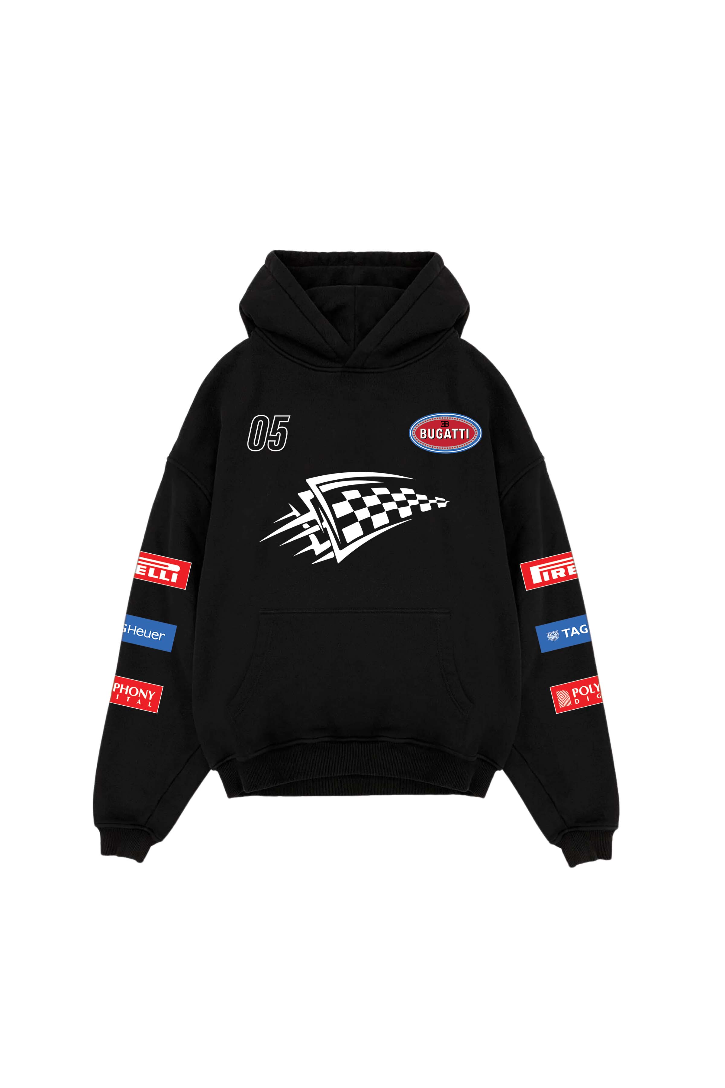 Bugatti  Designed Oversized Hoodie