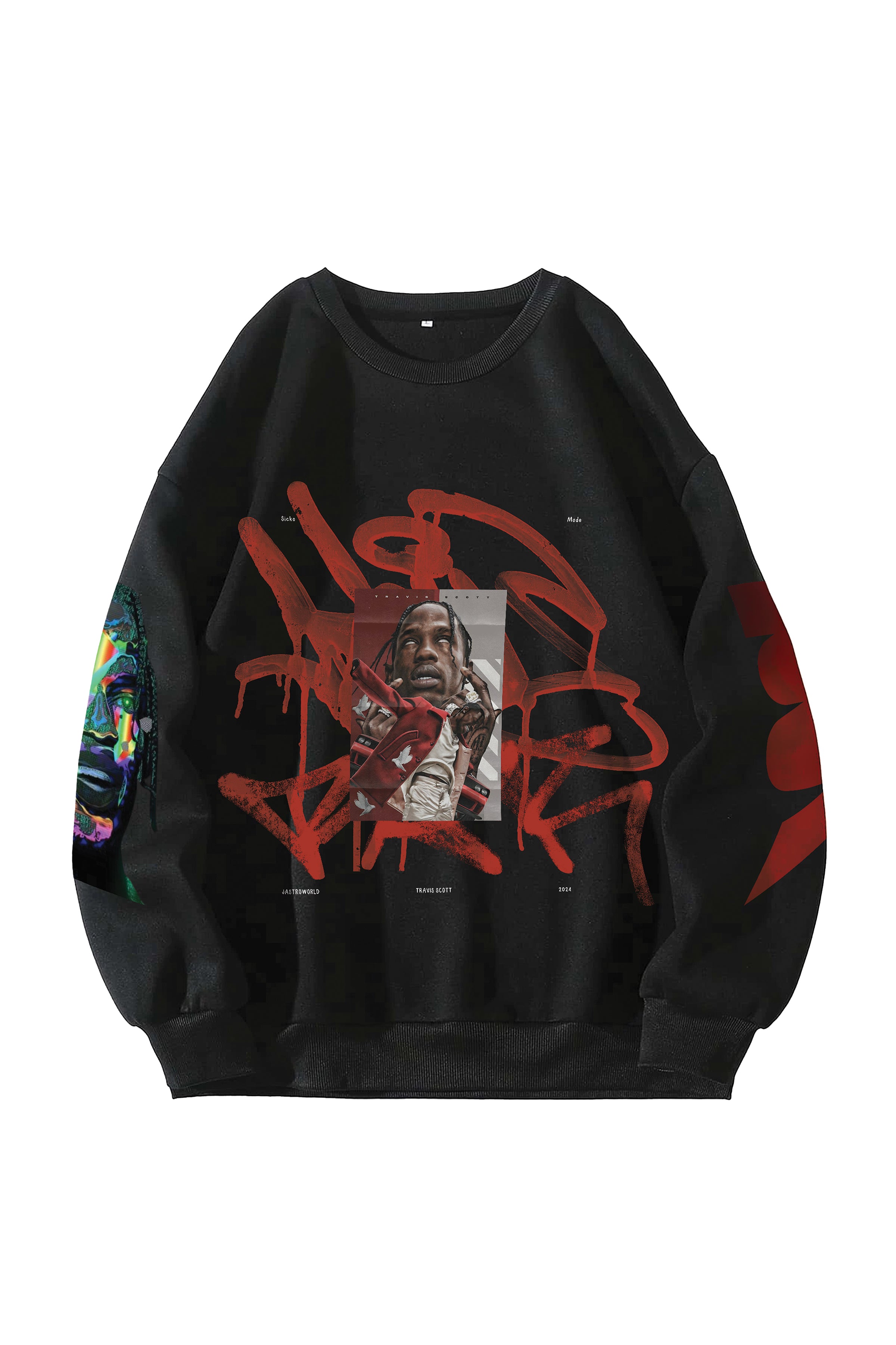 Travis Scott Designed Oversized Sweatshirt