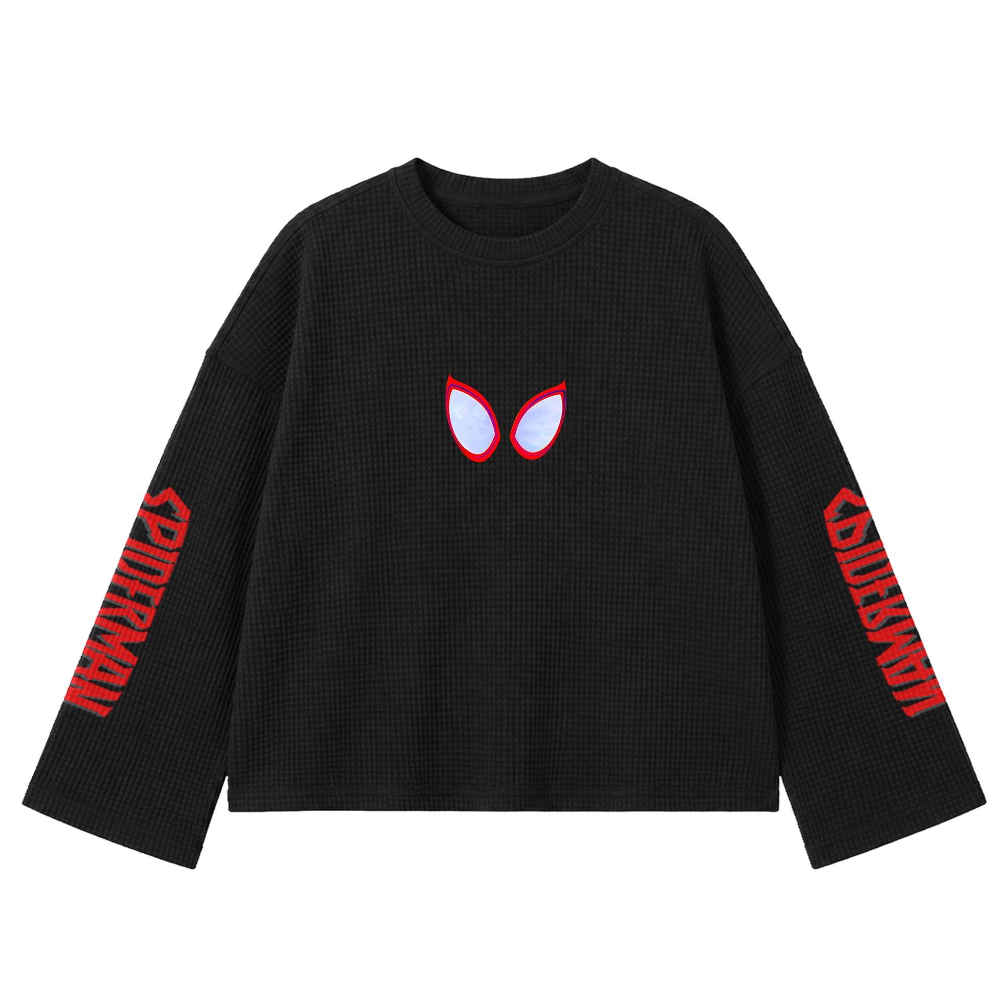 Spider-Verse Black Waffle Tee