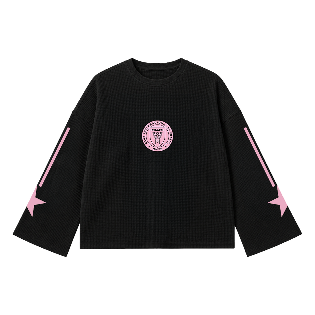 Messi Miami Waffle Tee