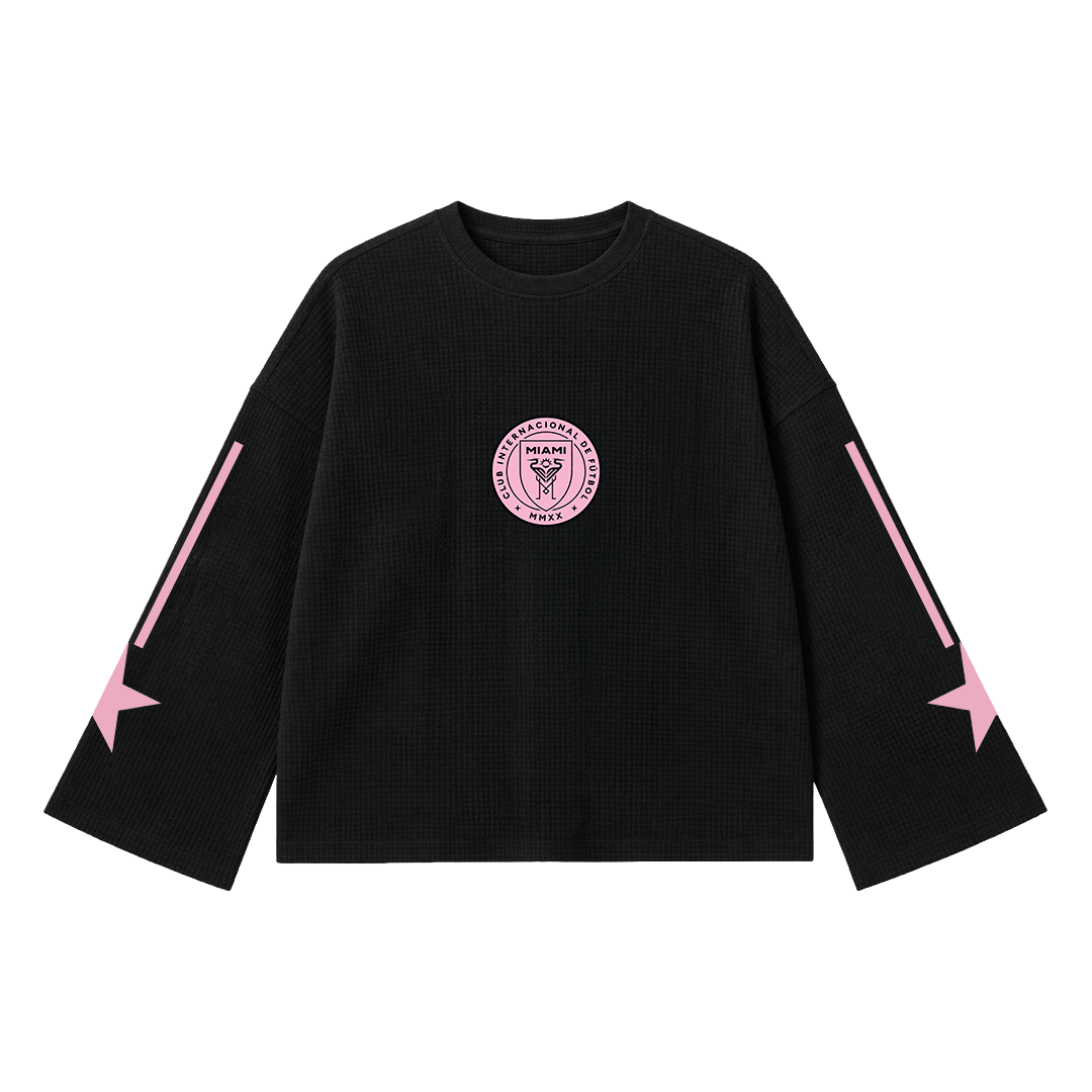 Messi Miami Waffle Tee