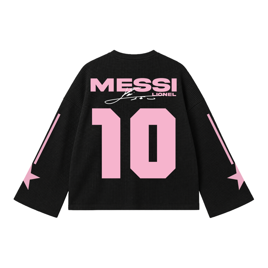 Messi Miami Waffle Tee