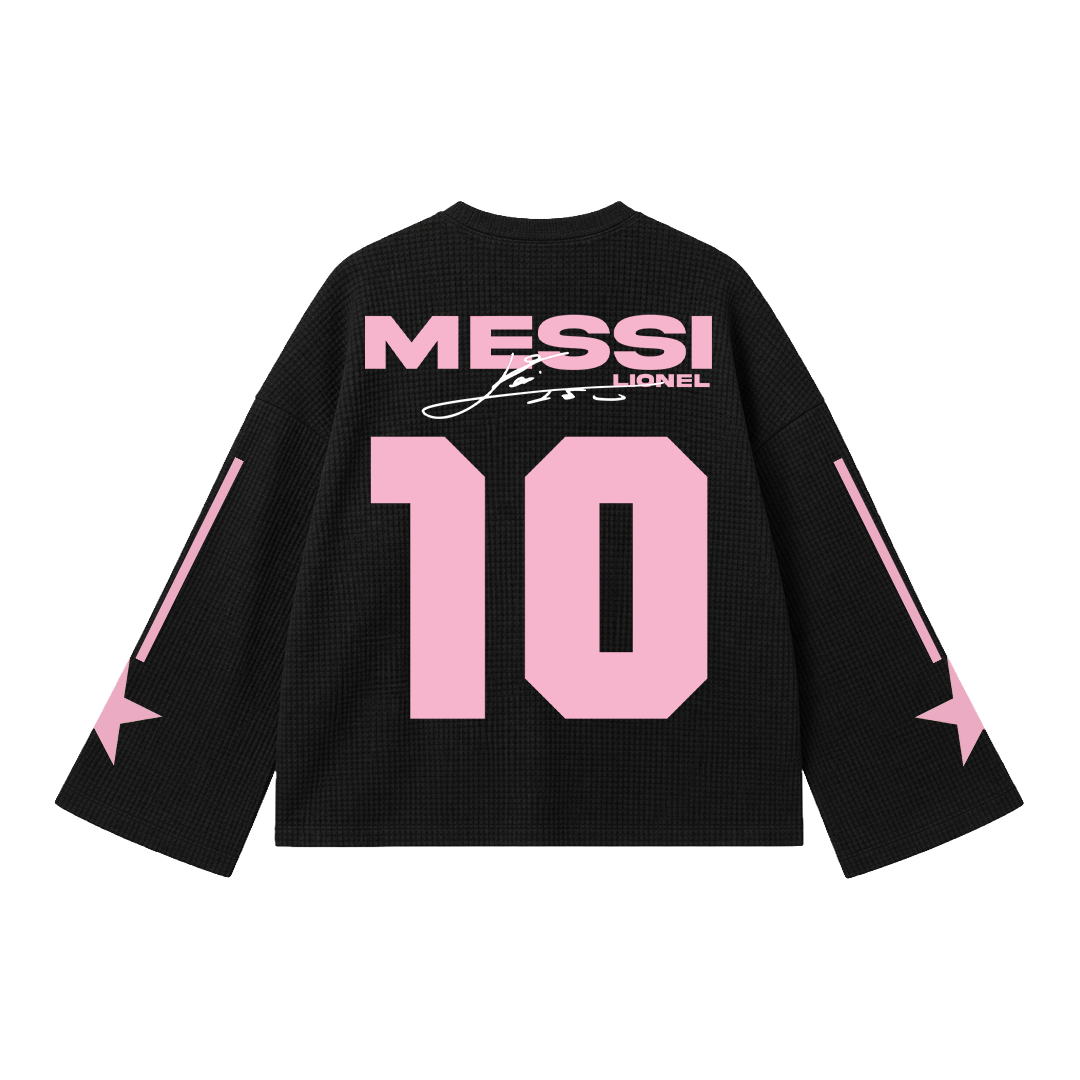 Messi Miami Waffle Tee