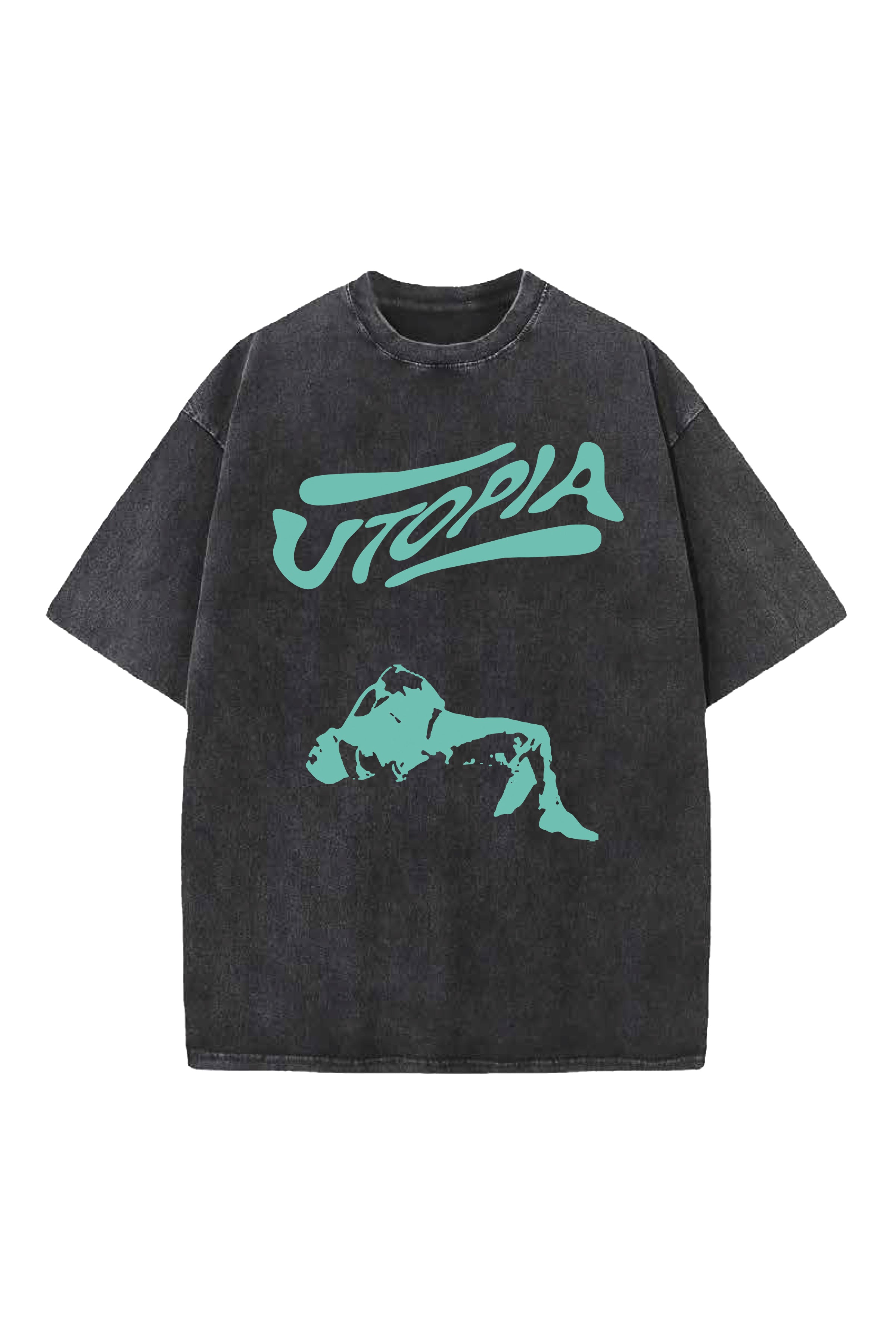 Utopia Travis Scott Designed Oversized T-shirt – Iconicmunk