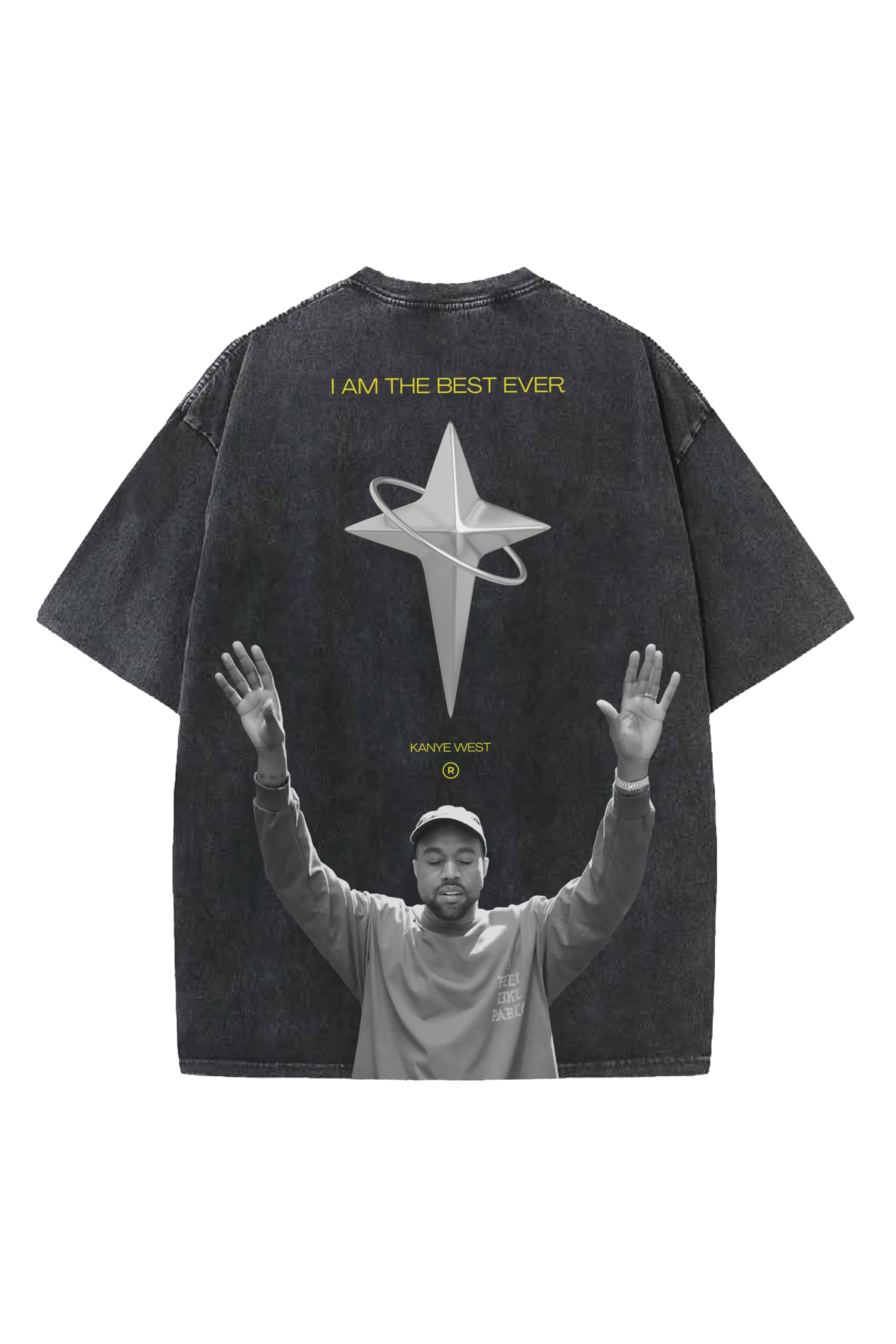 Kanye west oversized t shirt best sale