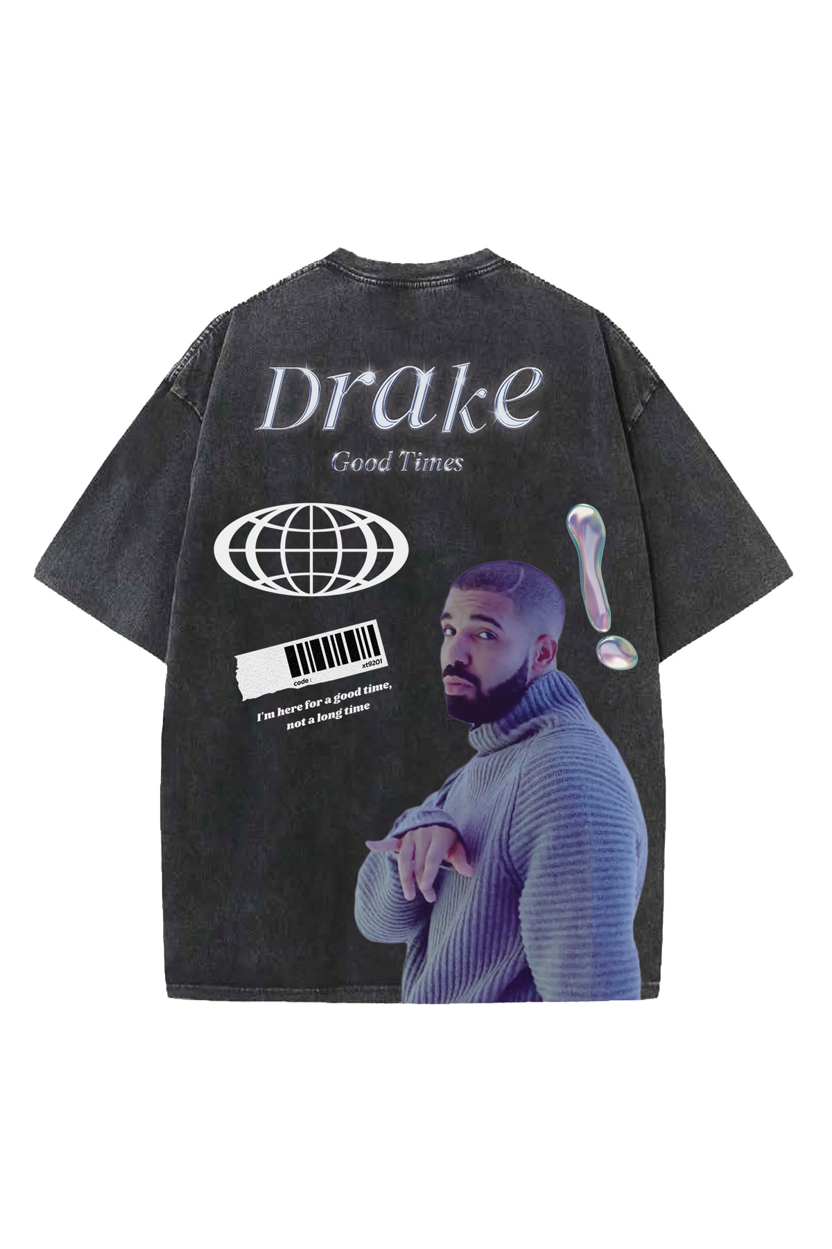 Drake Designed Oversized T-shirt – Iconicmunk