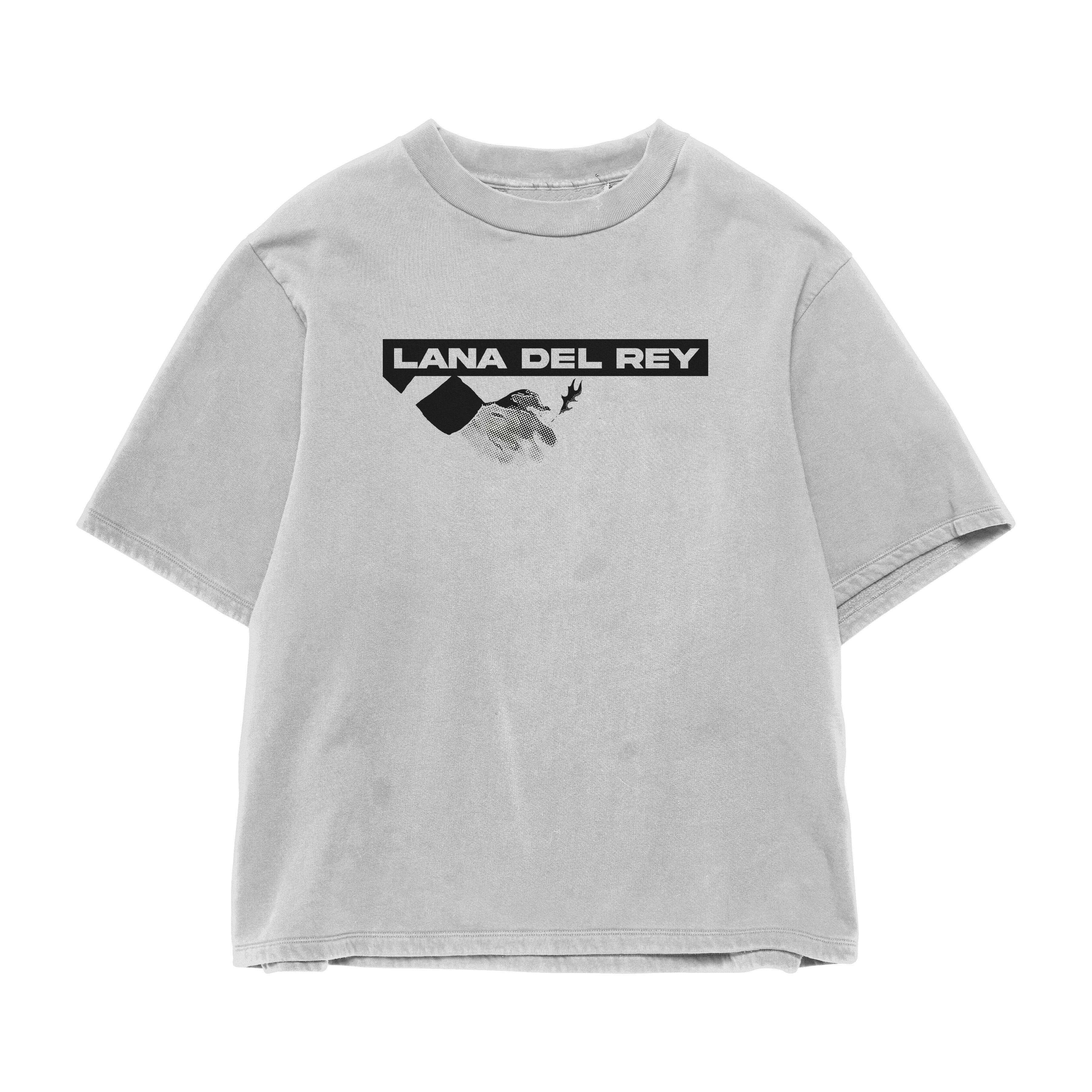 Lana Del Ray Acid Wash Oversized Tee