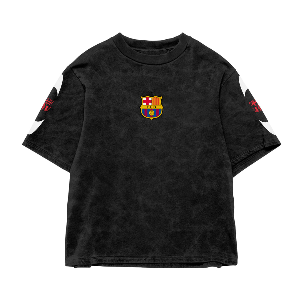 Catalan 10 Acid Wash Oversized Tee