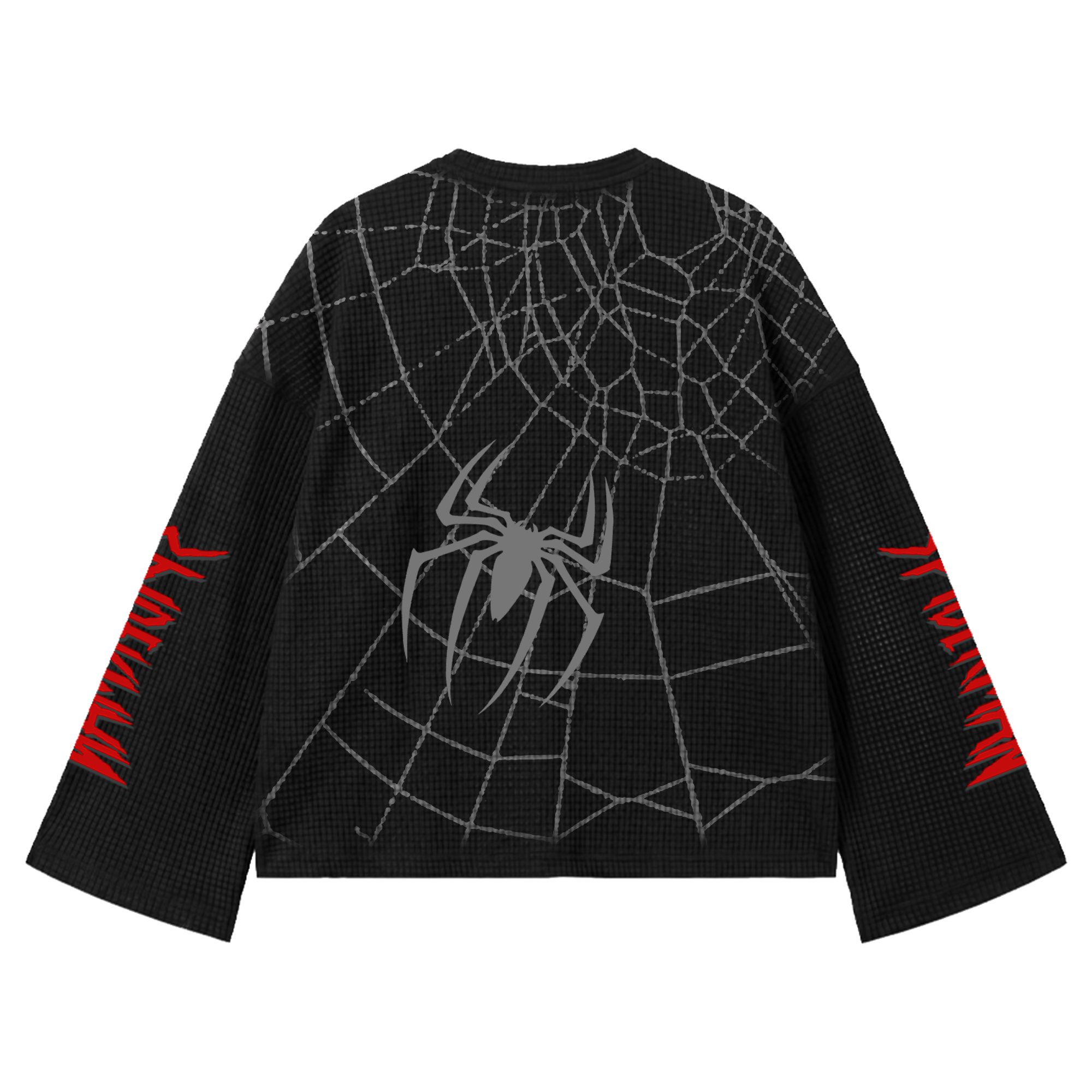Spider-Verse Black Waffle Tee