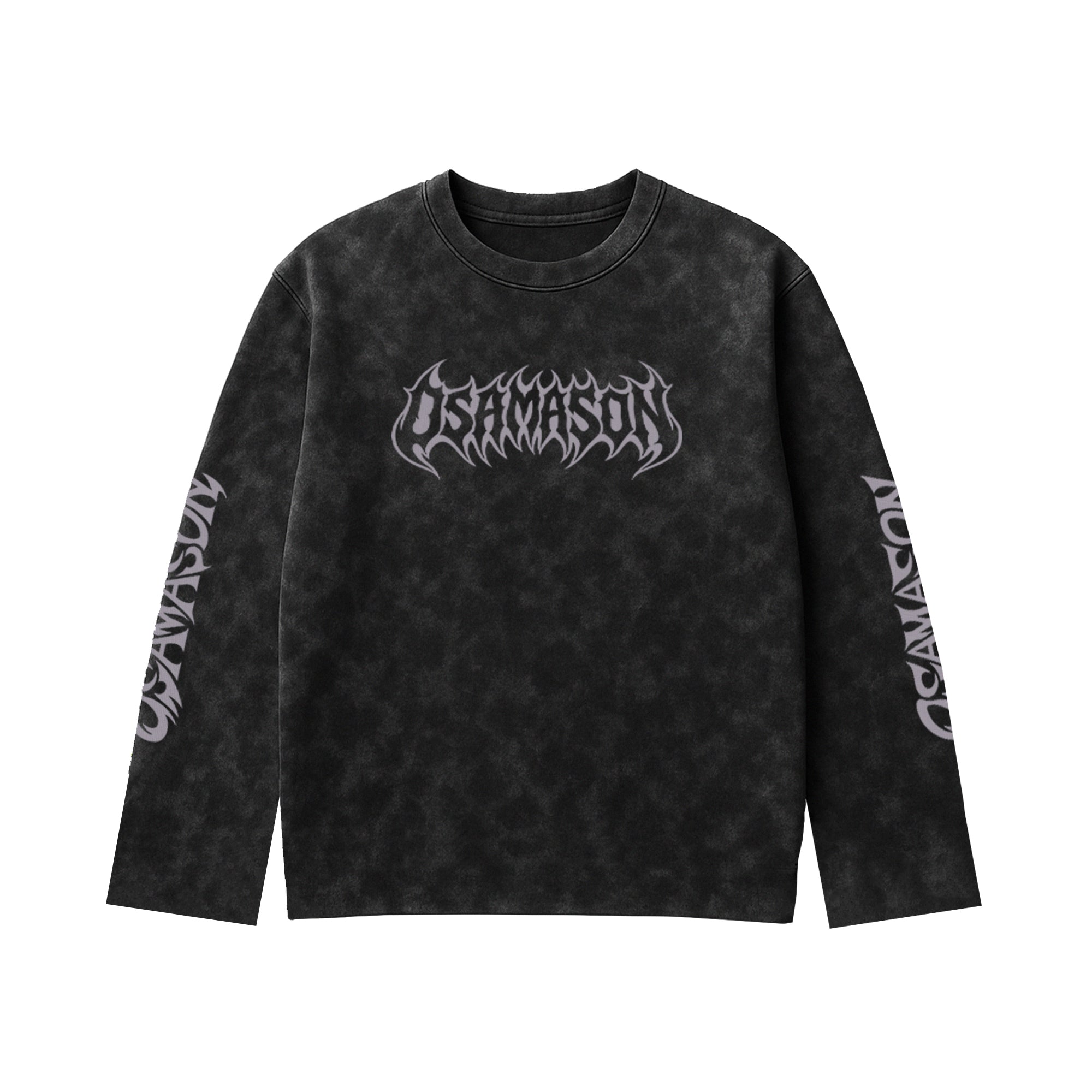 Obsession Acid Wash Full Sleeve Tee
