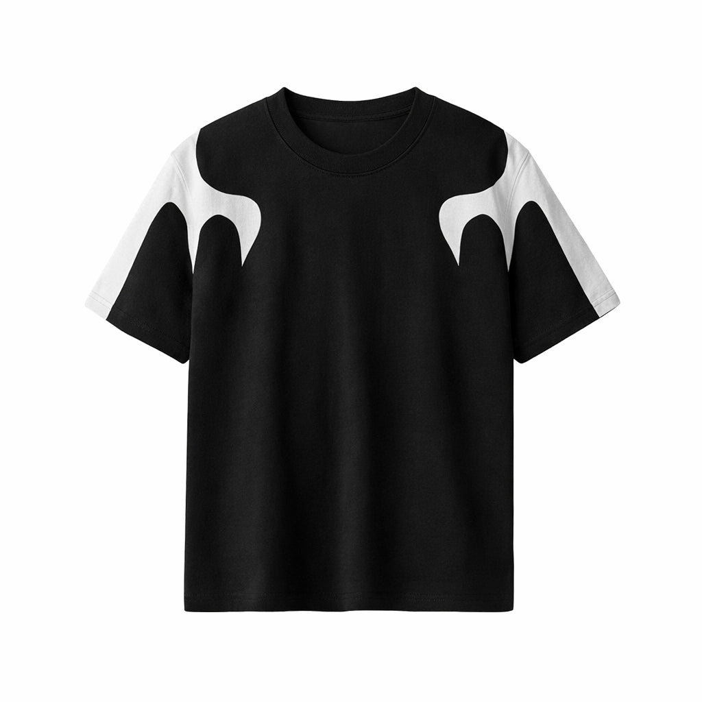 Dual Tone Oversized Tee