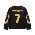 KYLIAN MBAPPÉ ACID WASH FULL SLEEVE TEE