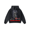 Domax Acid Wash Oversized Hoodie