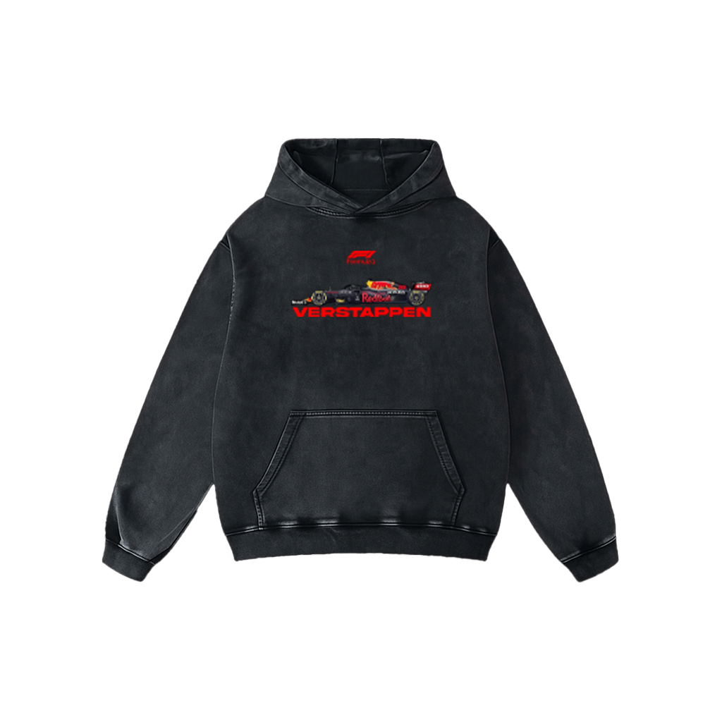Domax Acid Wash Oversized Hoodie