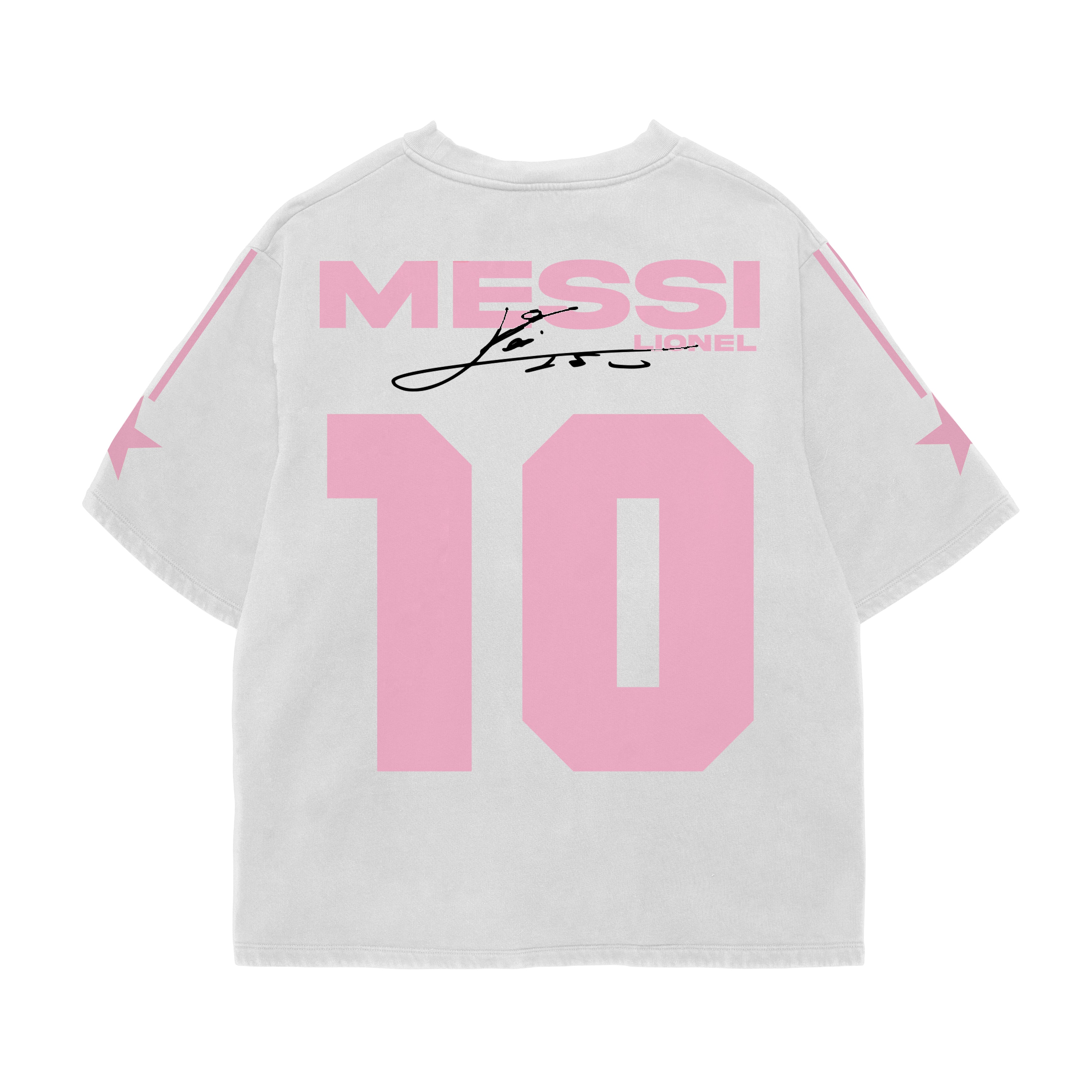 Neon Pink 10 Oversized Tee – Iconicmunk