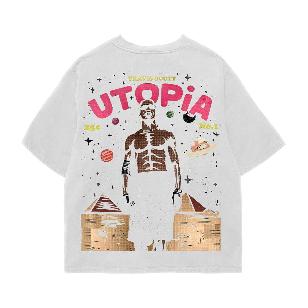 Utopia Graphic Oversized Tee