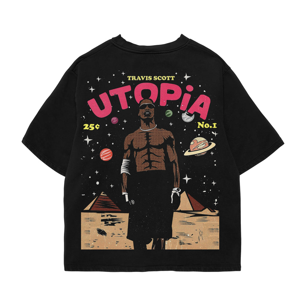 Utopia Graphic Oversized Tee