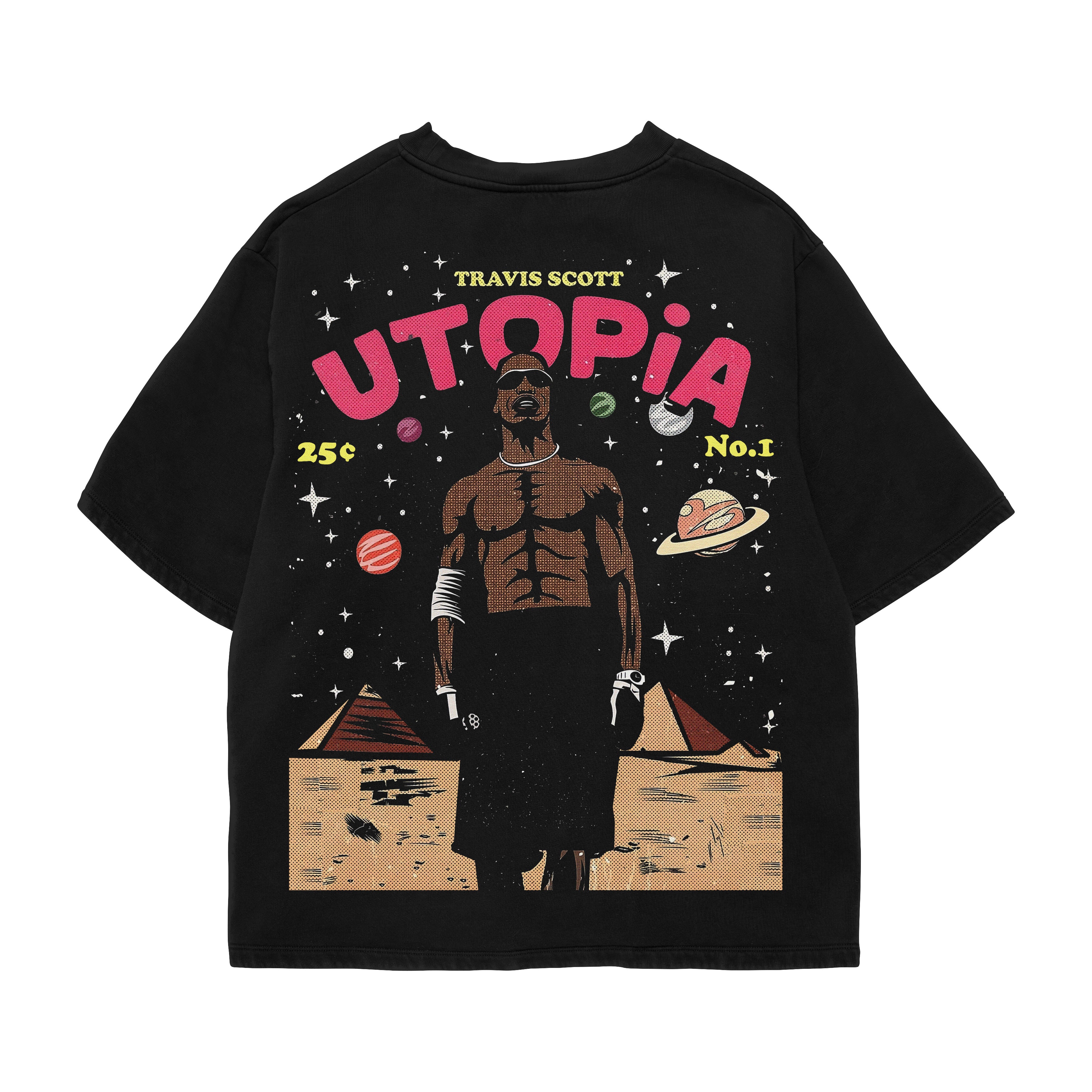 Utopia Graphic Oversized Tee