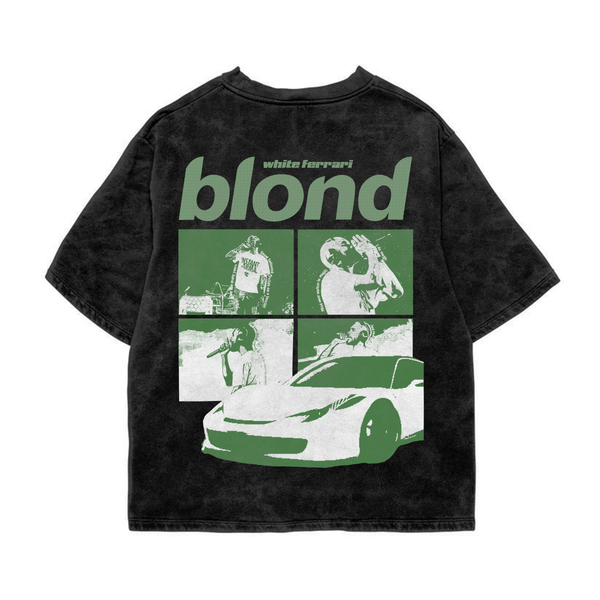 White Ferrari Oversized Tee