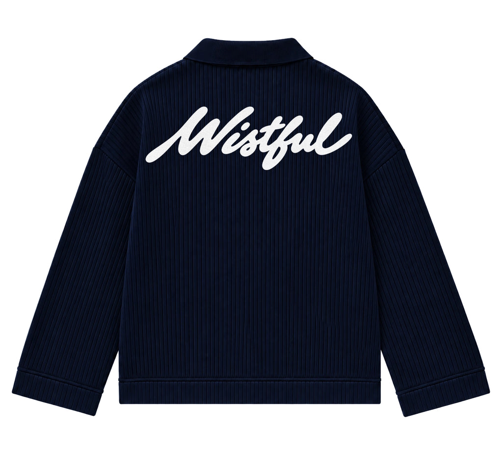 Mistful Ribbed Polo
