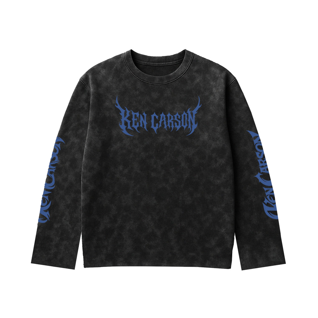 Blue Reign Acid Wash Full Sleeve Tee