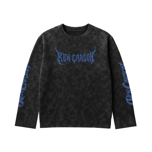 Blue Reign Acid Wash Full Sleeve Tee