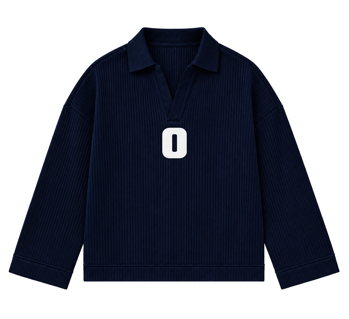 Mistful Ribbed Polo