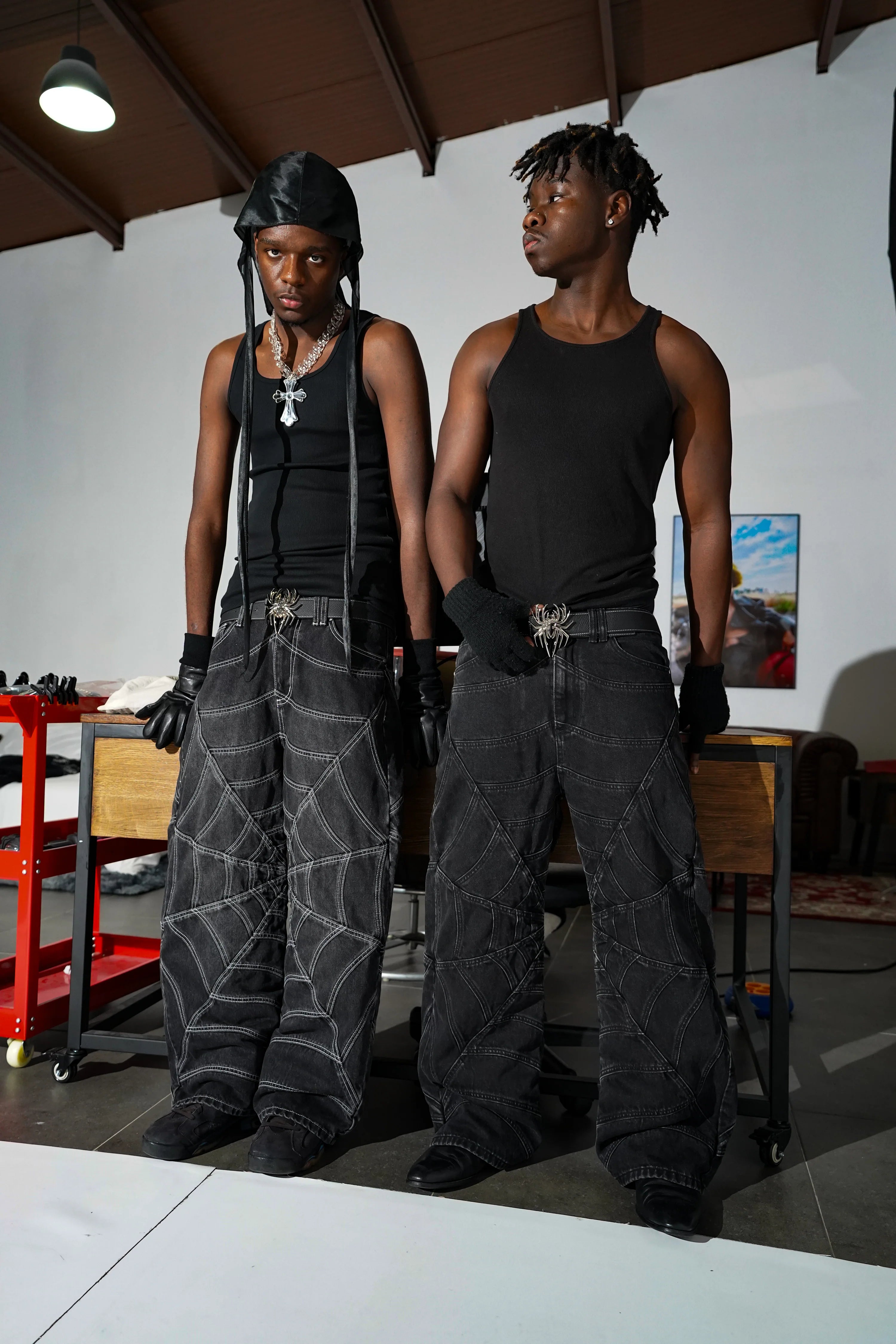 Phantom Web Baggy Denims