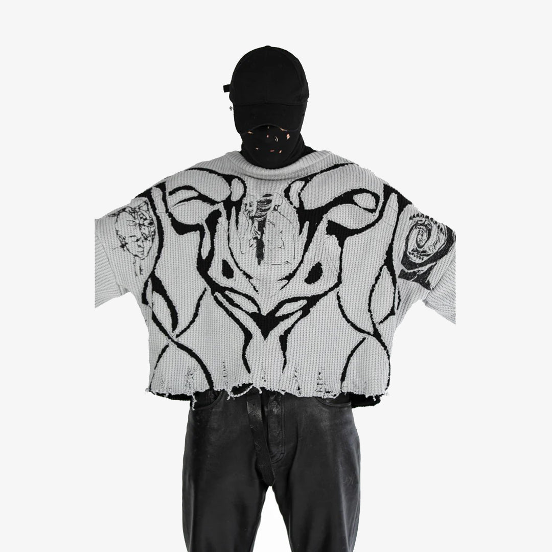 Wraither Embroided Knit Crewneck