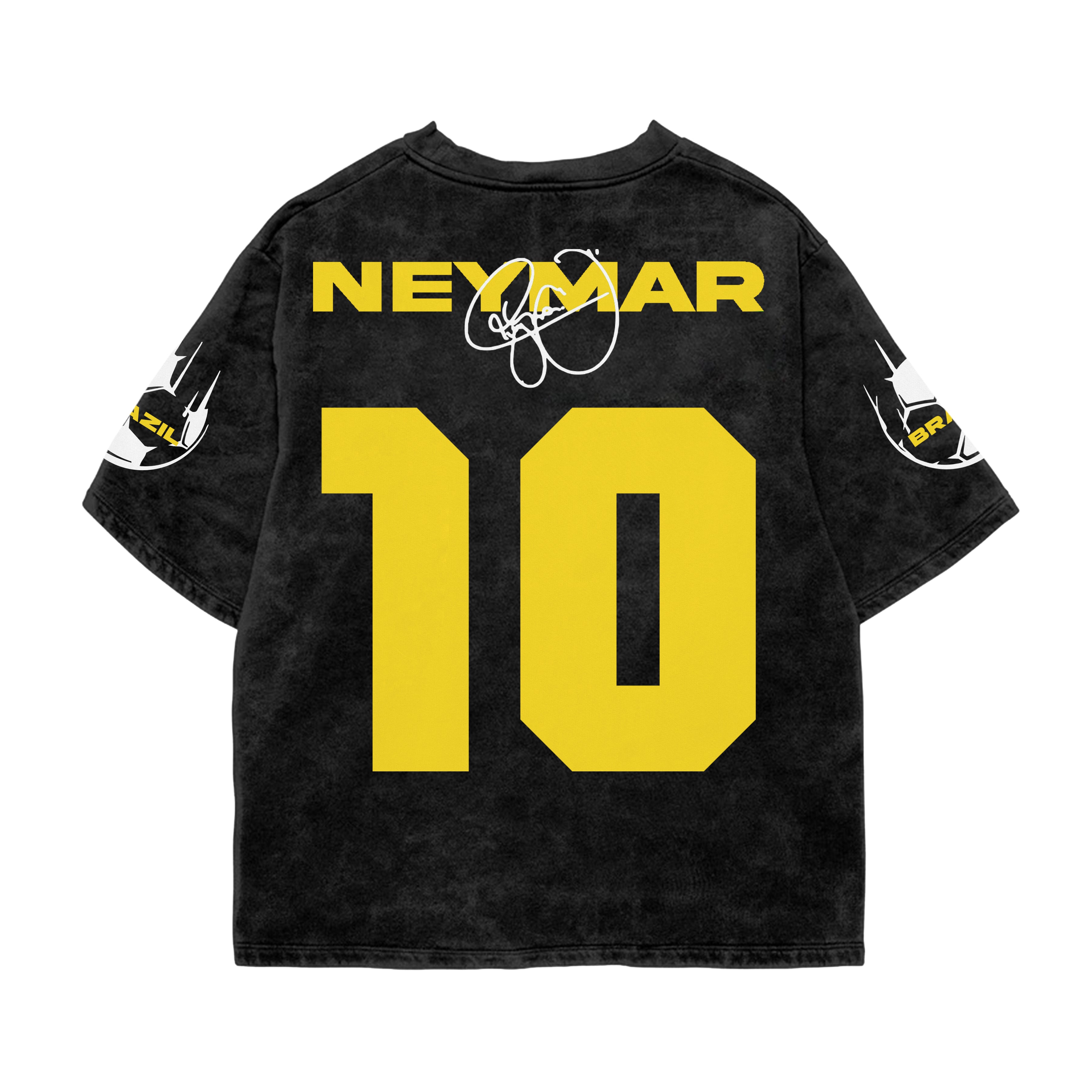 Shadow 10 Acid Wash Oversized Tee