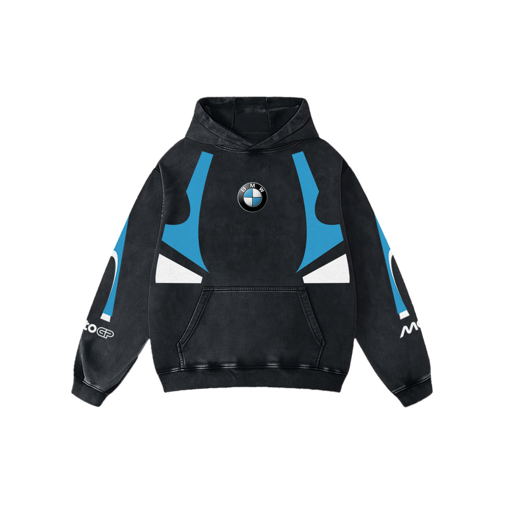 Circuitline Acid Wash Oversized Hoodie