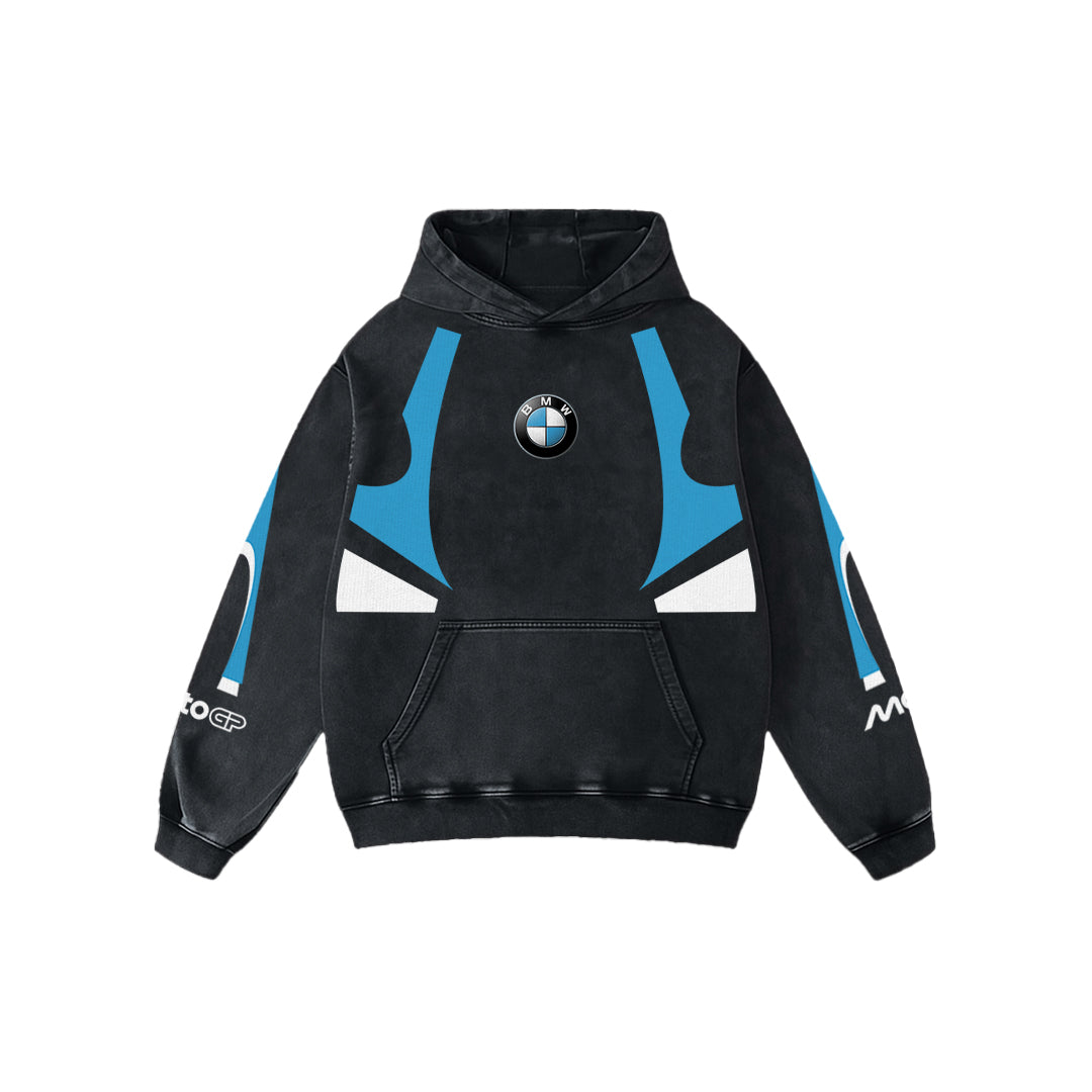 Circuitline Acid Wash Oversized Hoodie