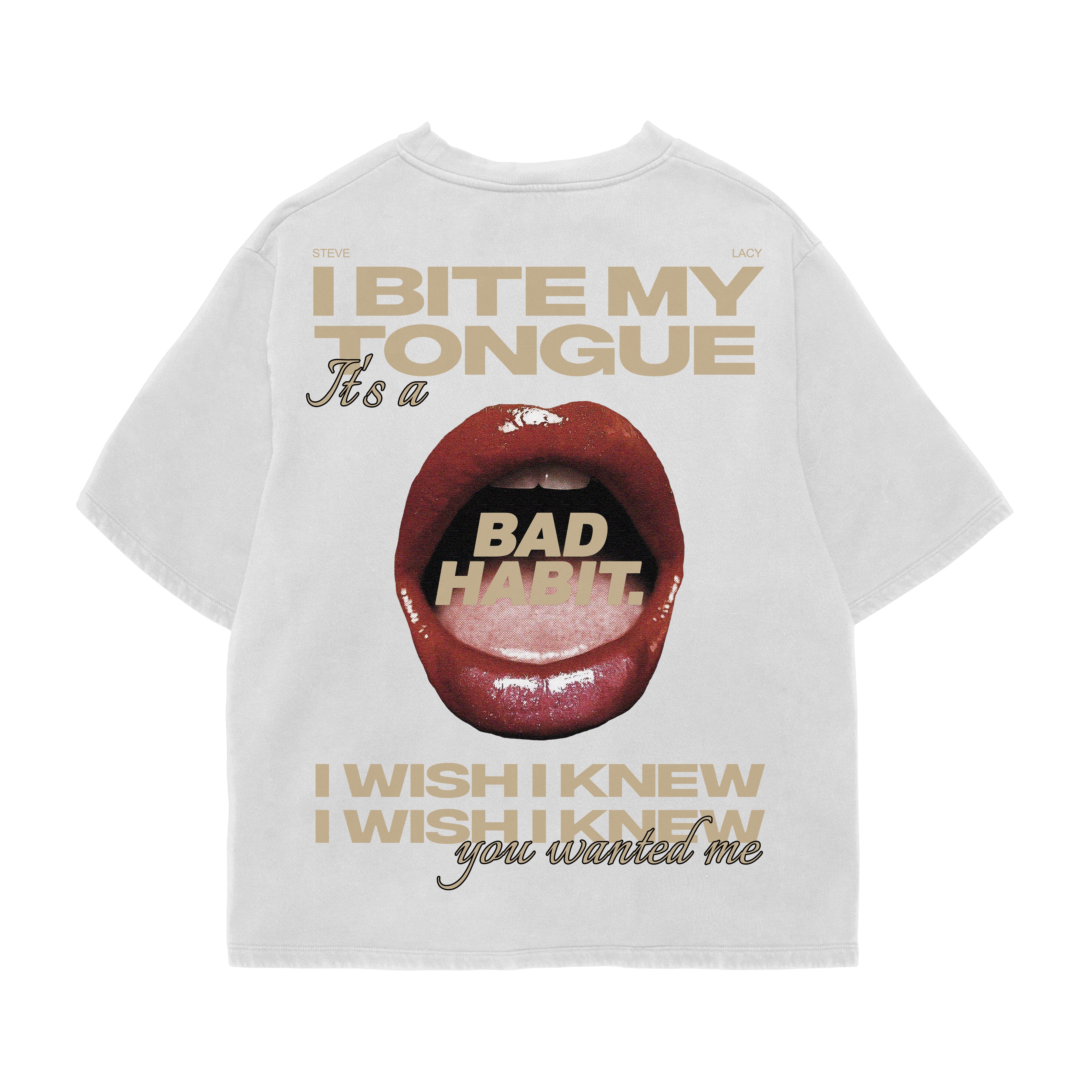 Bad Habit Statement Oversized Tee