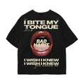 Bad Habit Statement Oversized Tee