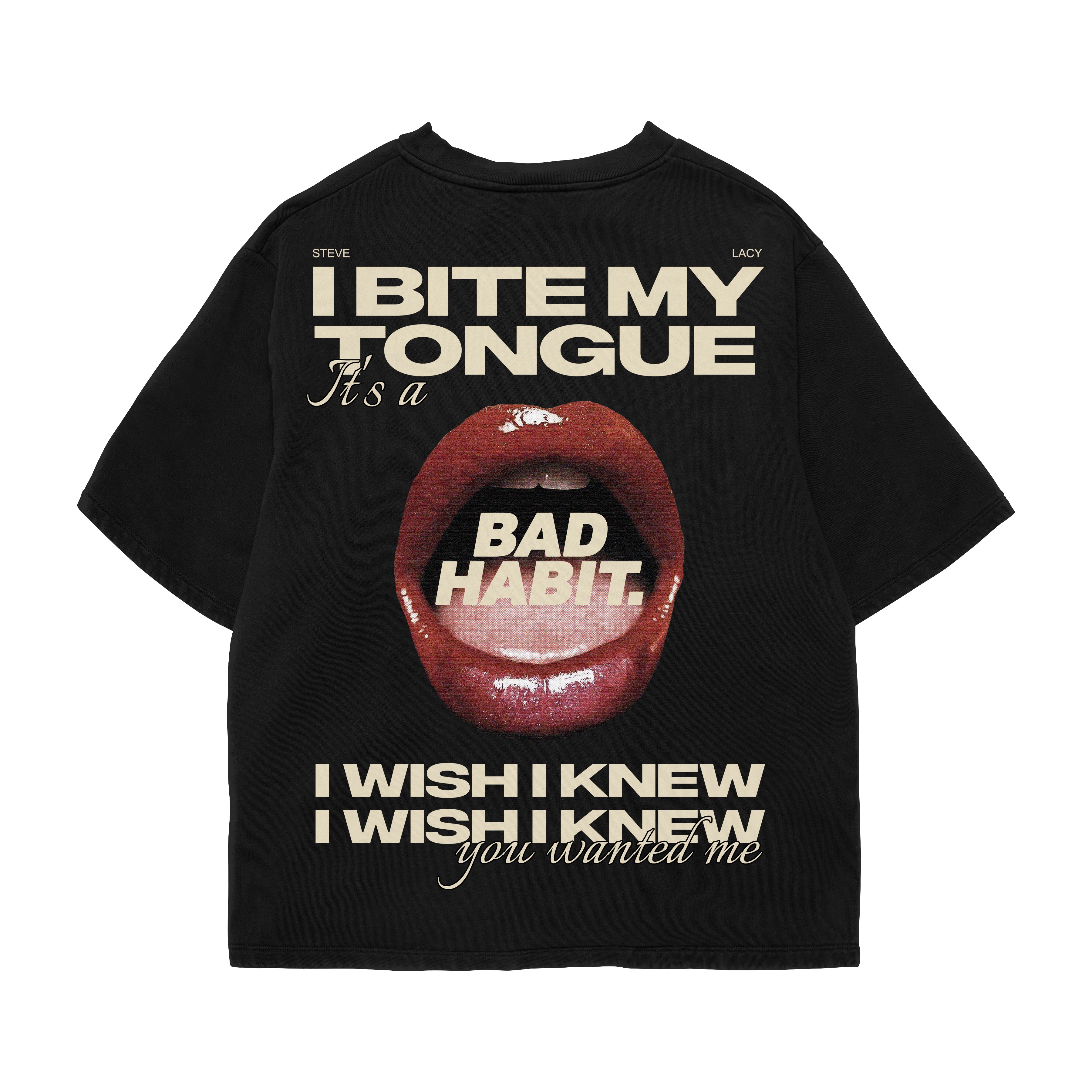 Bad Habit Statement Oversized Tee