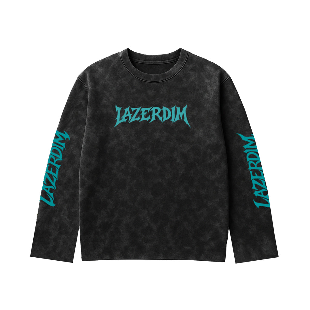 Lazerdim Acid Wash Full Sleeve Tee