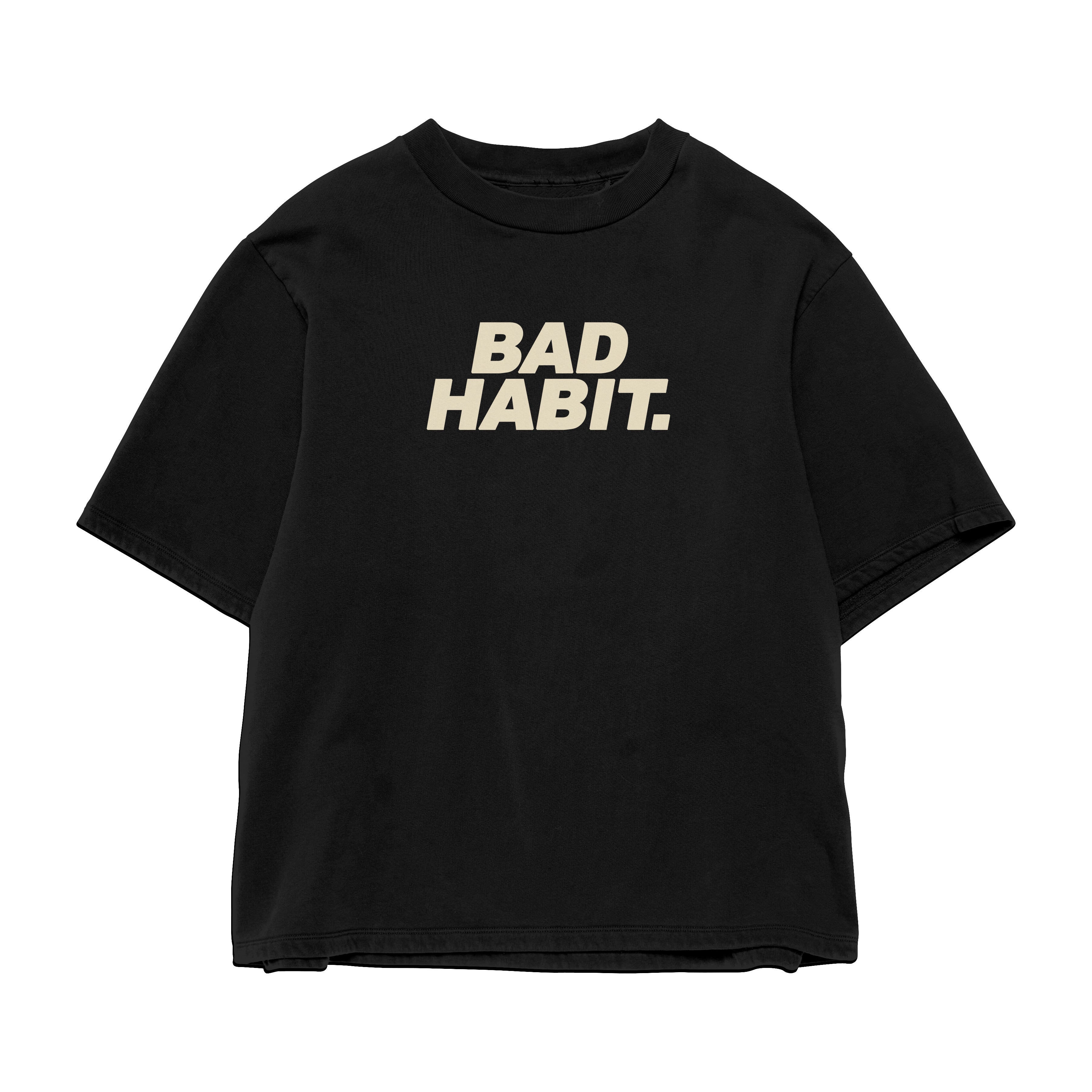 Bad Habit Statement Oversized Tee