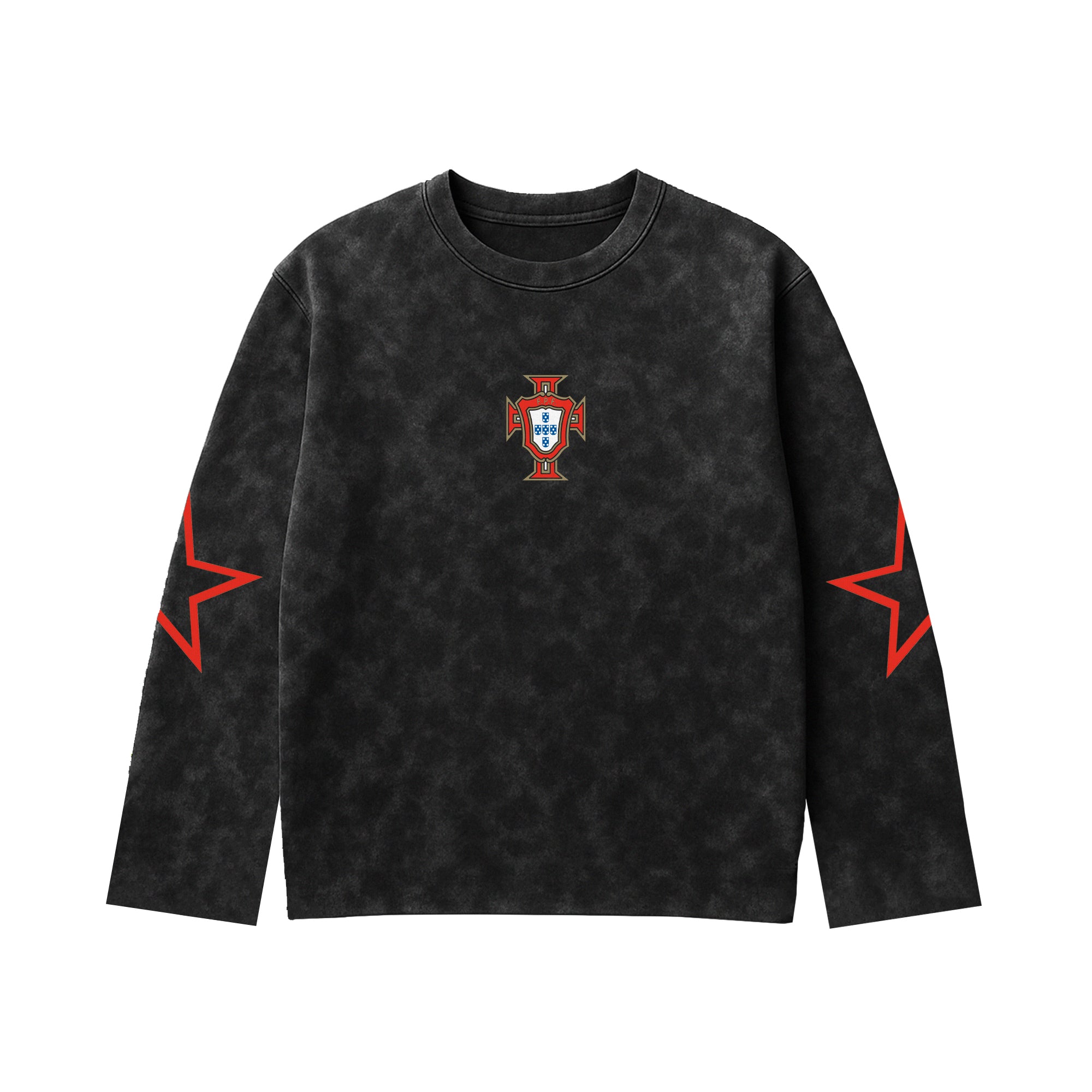 CRISTIANO RONALDO ACID WASH FULL SLEEVE TEE – Iconicmunk