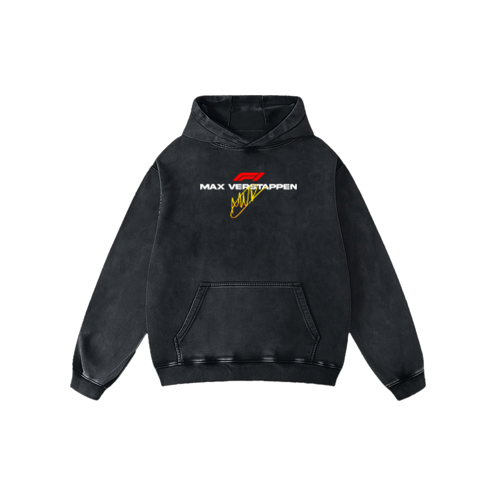 Verstapped Acid Wash Oversized Hoodie
