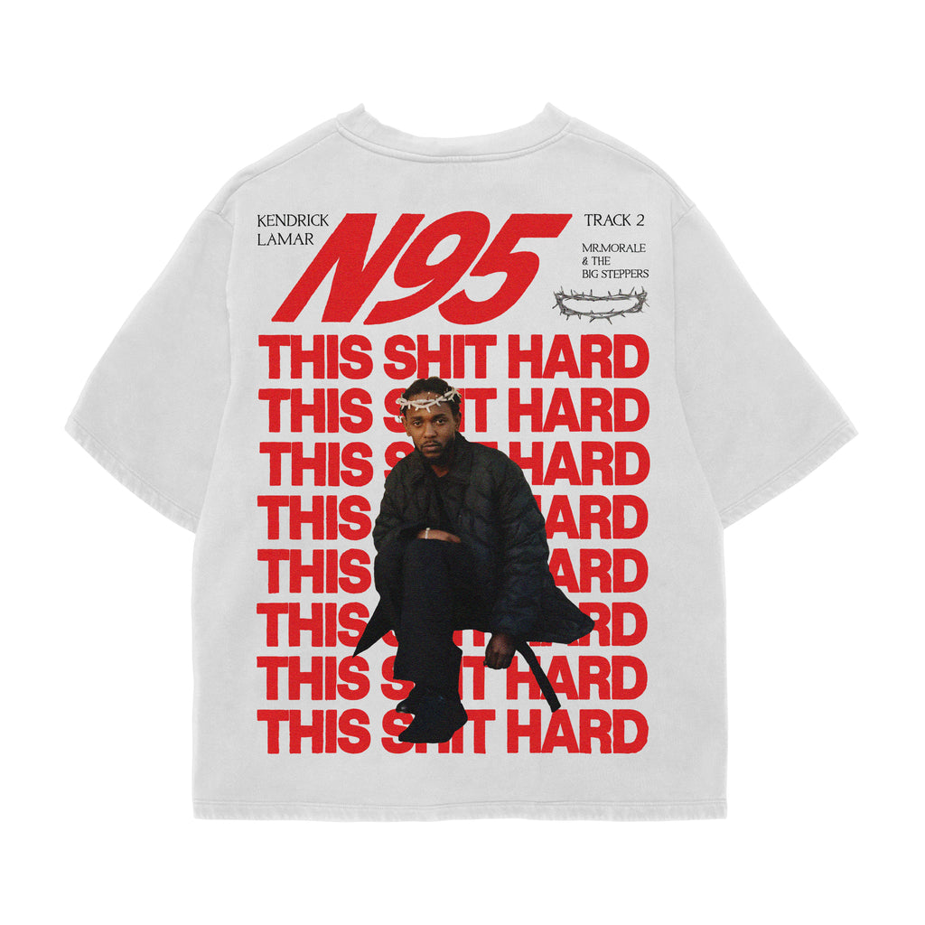 N95 Statement Oversized Tee