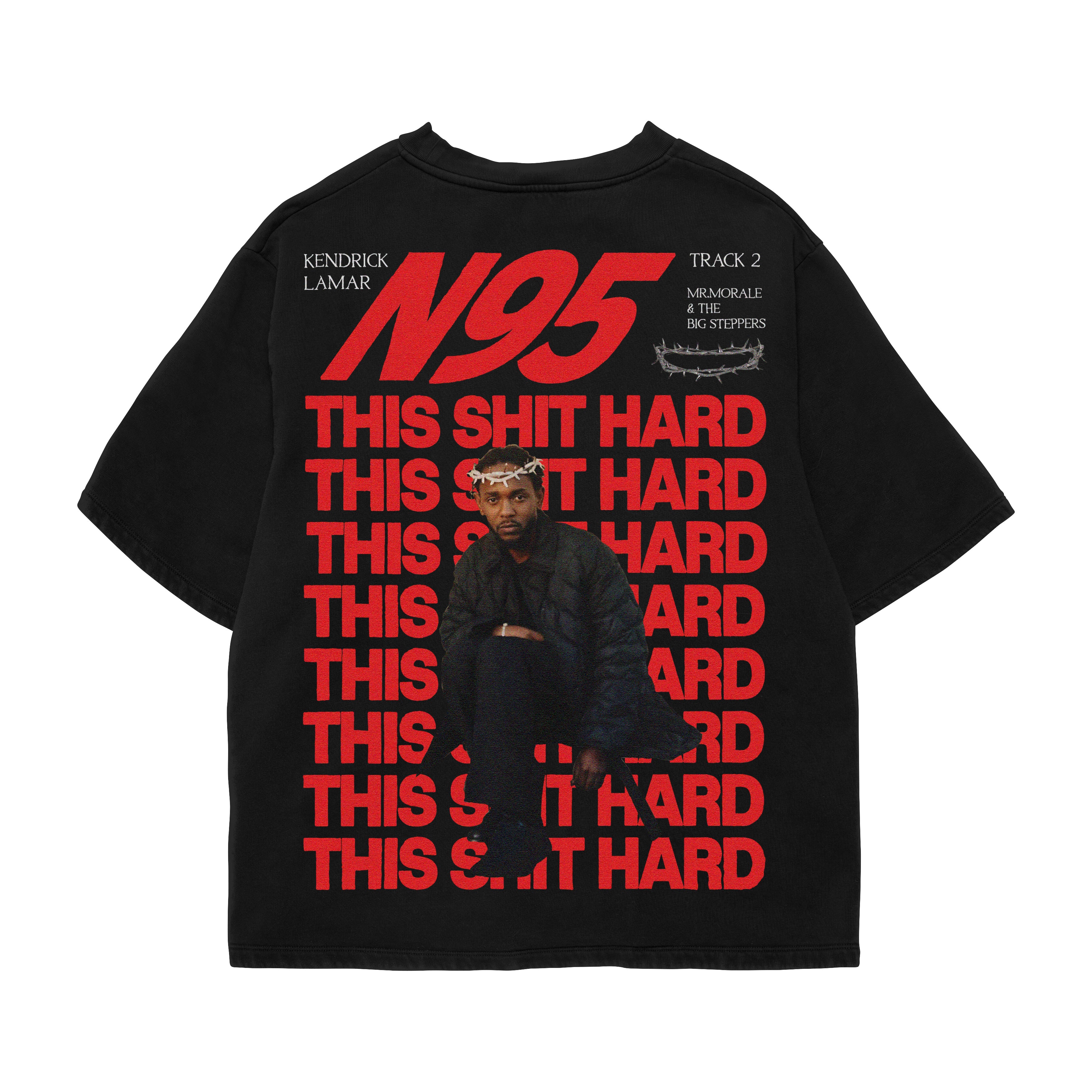 N95 Statement Oversized Tee