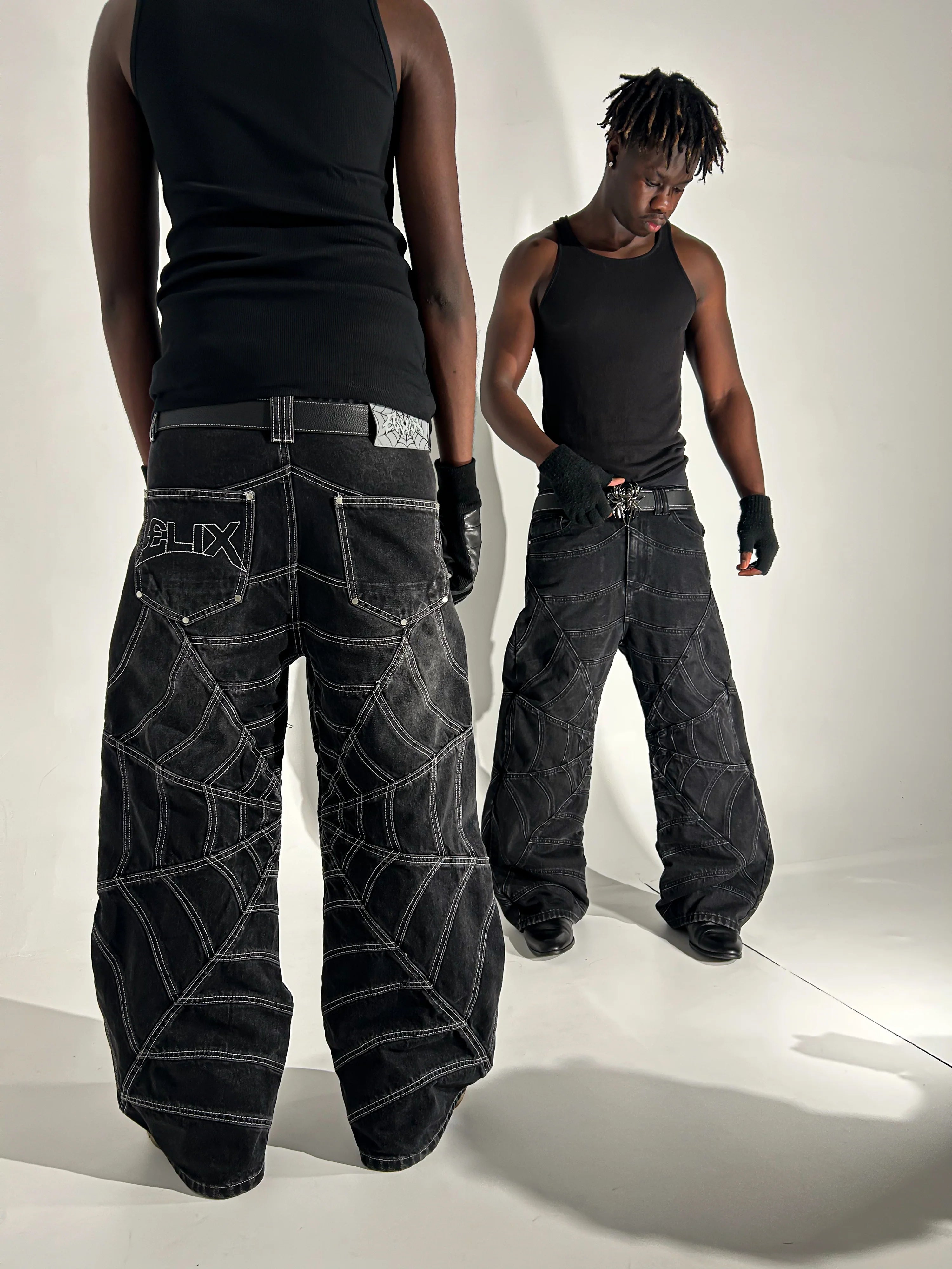 Phantom Web Baggy Denims