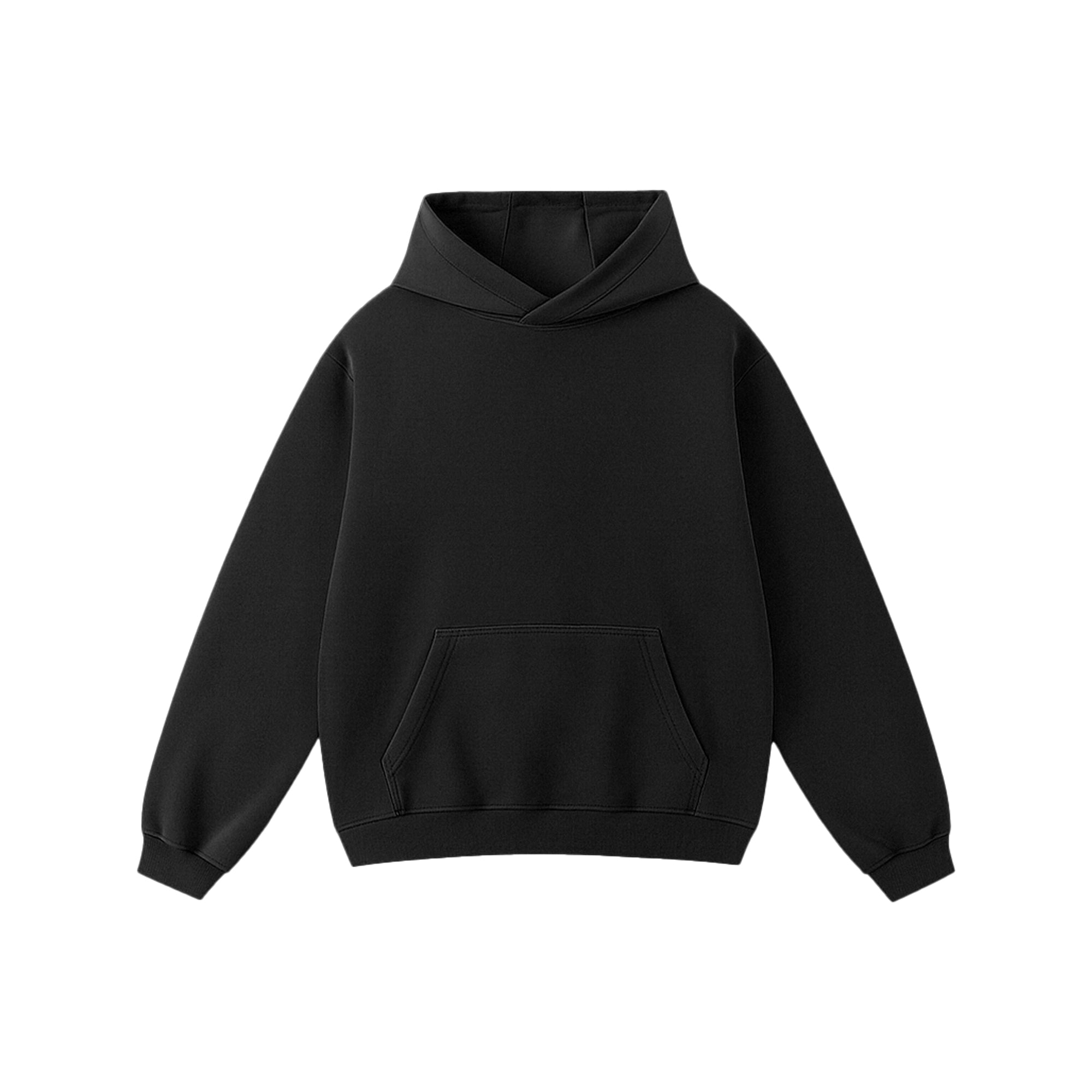 Classic Black Oversized Hoodie – Iconicmunk