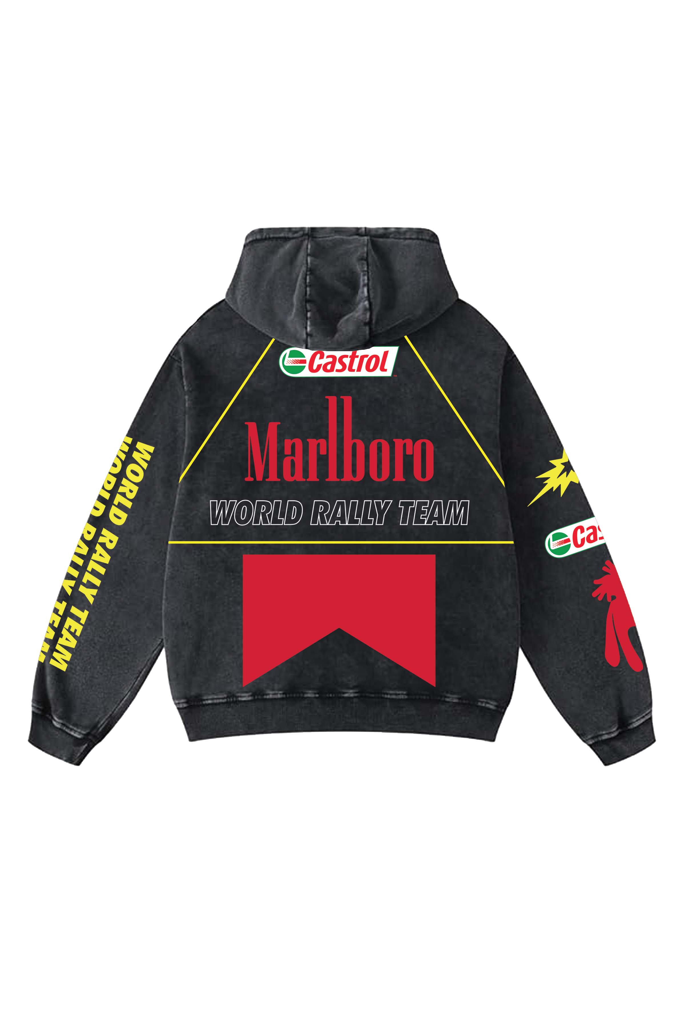 Marlboro Designed Oversized Hoodie