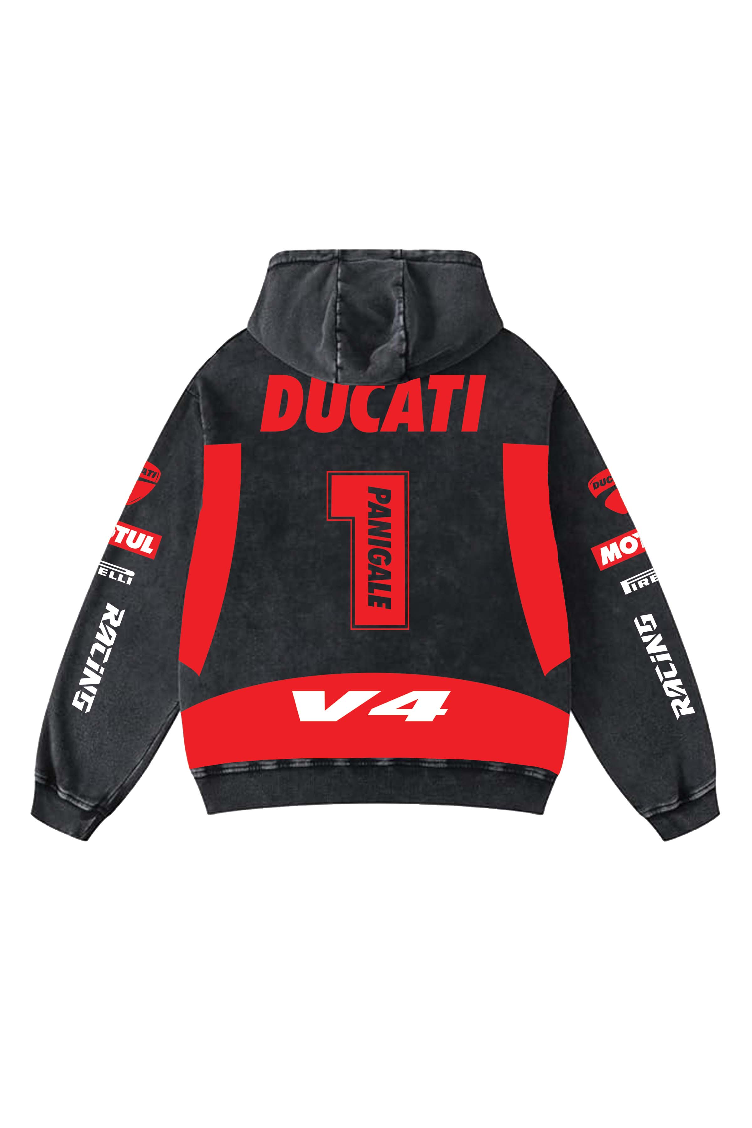 Ducati Designed Oversized Hoodie – Iconicmunk