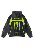 Kawasaki Designed Oversized Hoodie