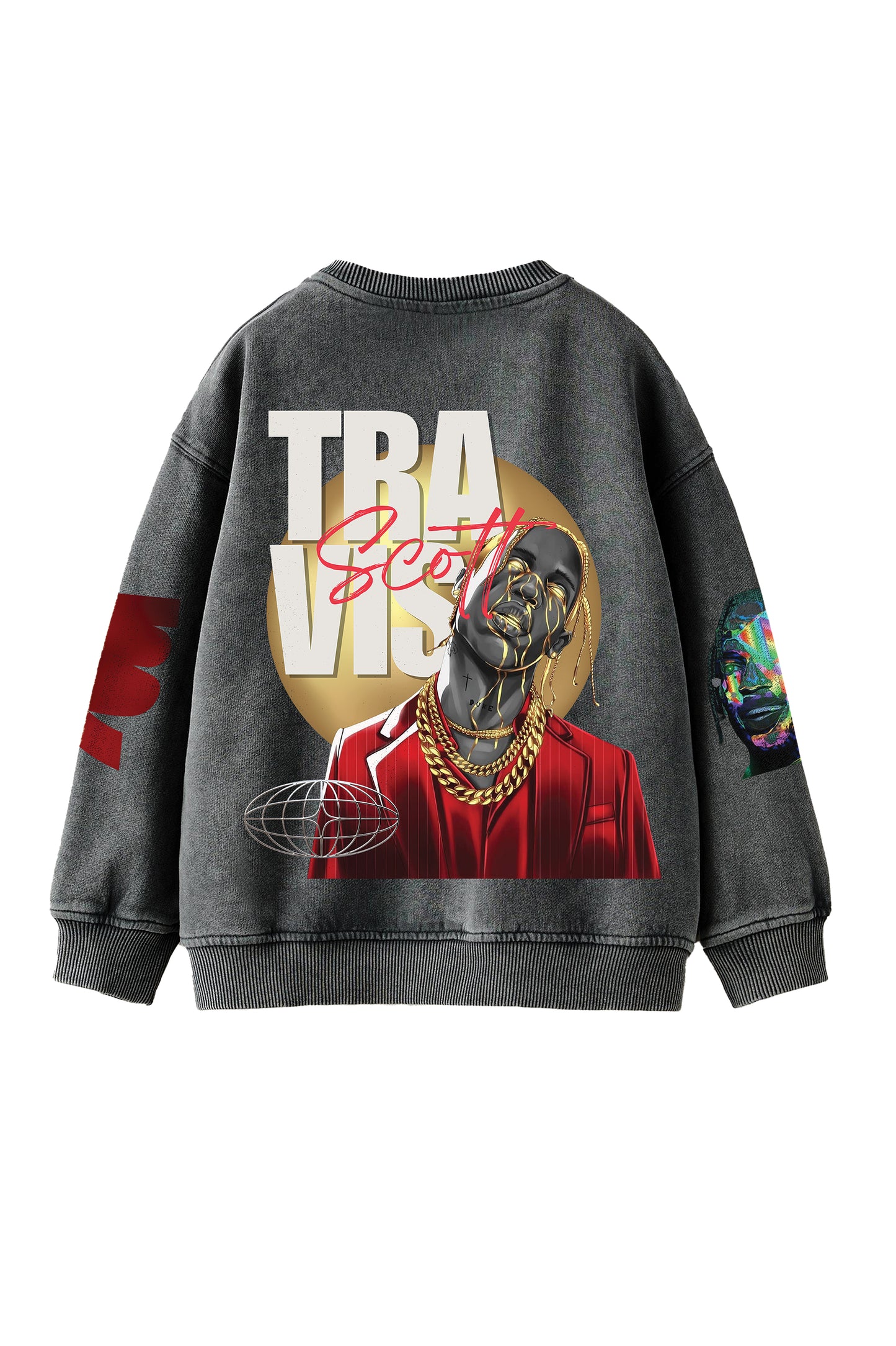 Travis Scott Designed Oversized Sweatshirt