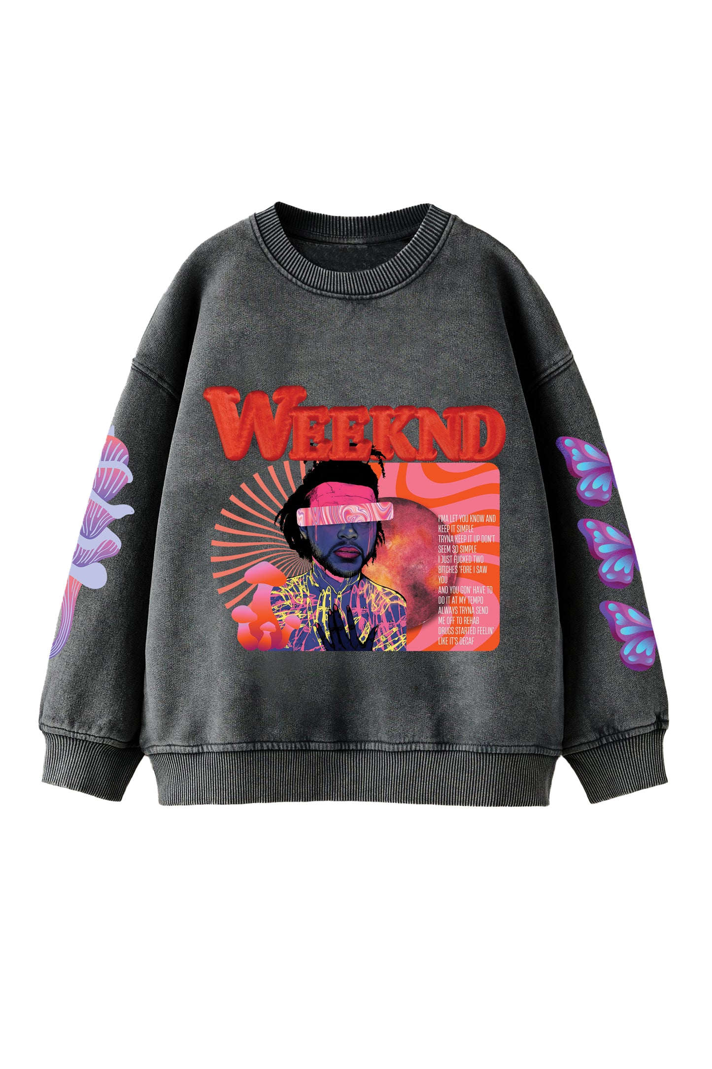 The Weekend Designed Oversized Sweatshirt